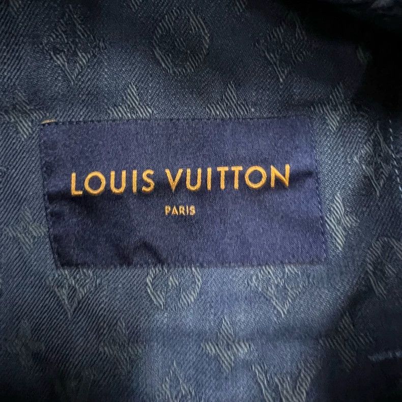 Louis Vuitton Louis Vuitton Navy blue presbyopic denim jacket 2503-Nextar Size US S / EU 44-46 / 1 - 5 Thumbnail
