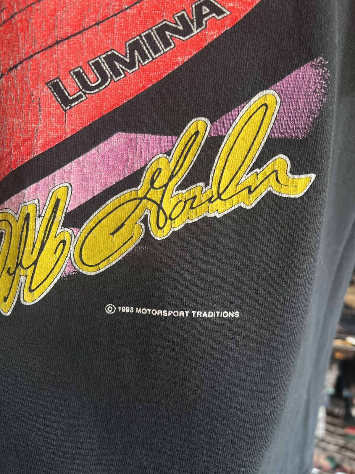 NASCAR 1993 Jeff Gordon Hot Stuff Single Stitch Motorsport Tee Size US L / EU 52-54 / 3 - 4 Thumbnail