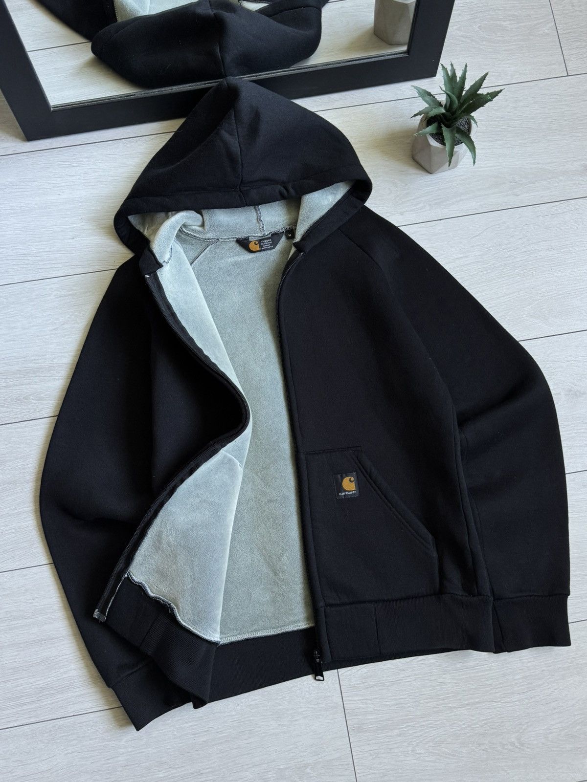 Carhartt Carhartt Car-Lux Hooded Thermo Sweat Jacket Size M / US 6-8 / IT 42-44 - 2 Thumbnail