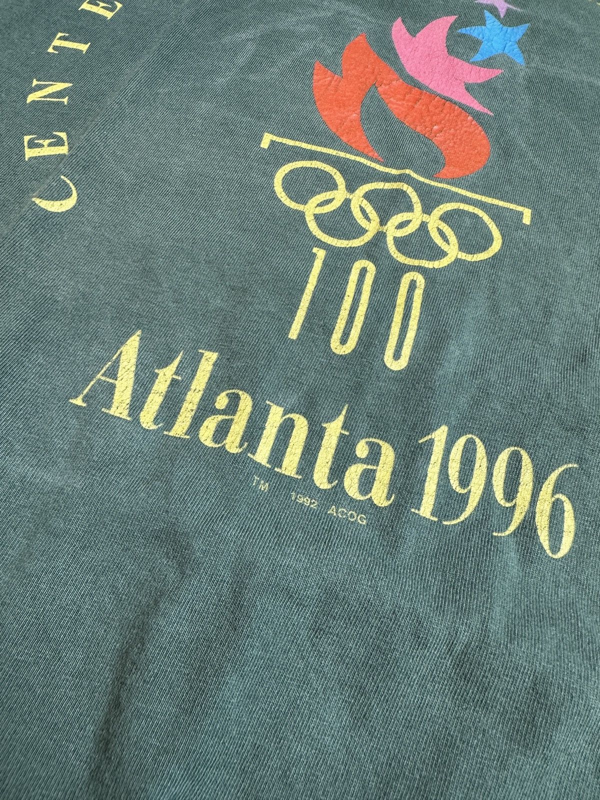 Champion × USA Olympics Vintage Champion Atlanta 1996 Olympic Games T-shirt USA Rare Size US XL / EU 56 / 4 - 3 Thumbnail