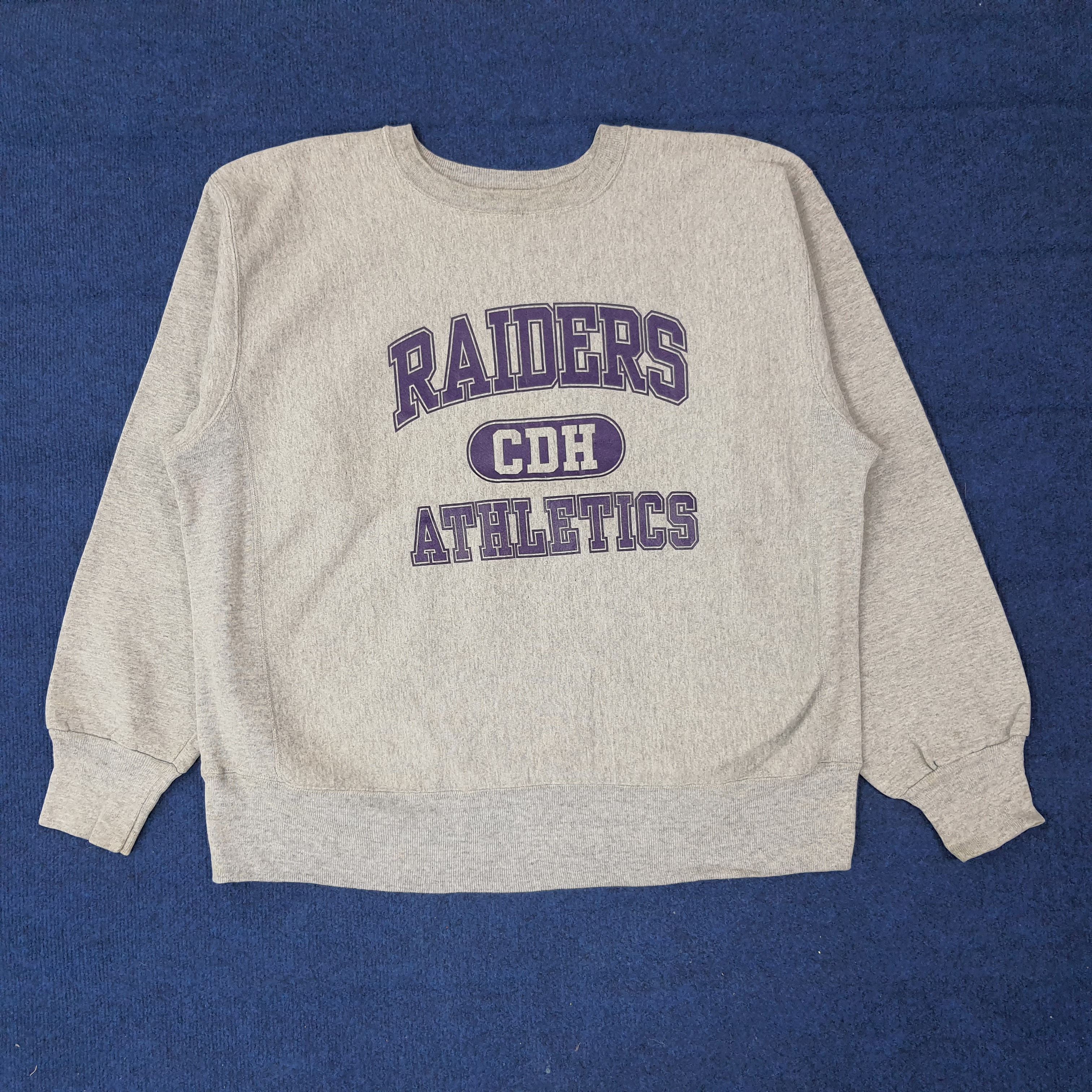 Vintage Vintage CDH RAIDERS Athletics Sweatshirt C256N7 Size US XL / EU 56 / 4 - 1 Thumbnail