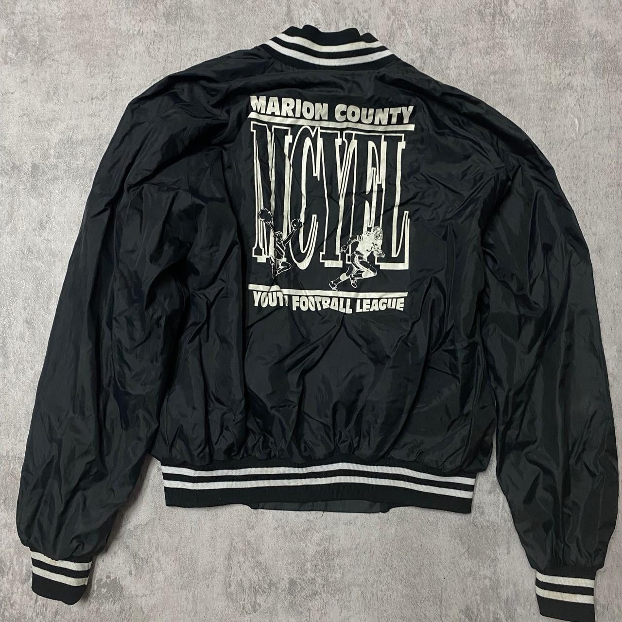 Other Black and white vintage varsity jacket jacket Size US XL / EU 56 / 4 - 4 Thumbnail