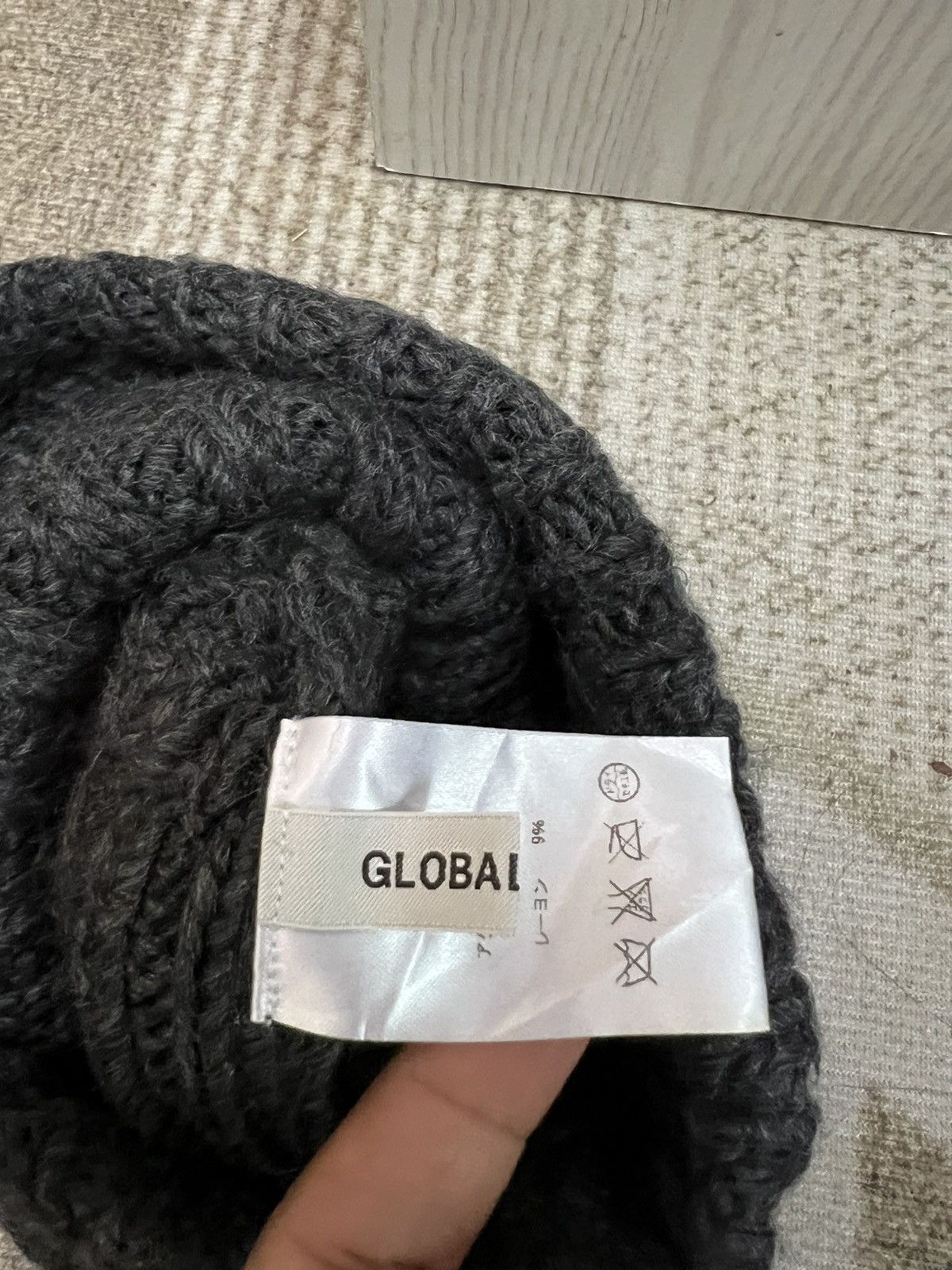 Global Work Japanese Brand Global Work Crochet Beanie Hats Size ONE SIZE - 6 Thumbnail