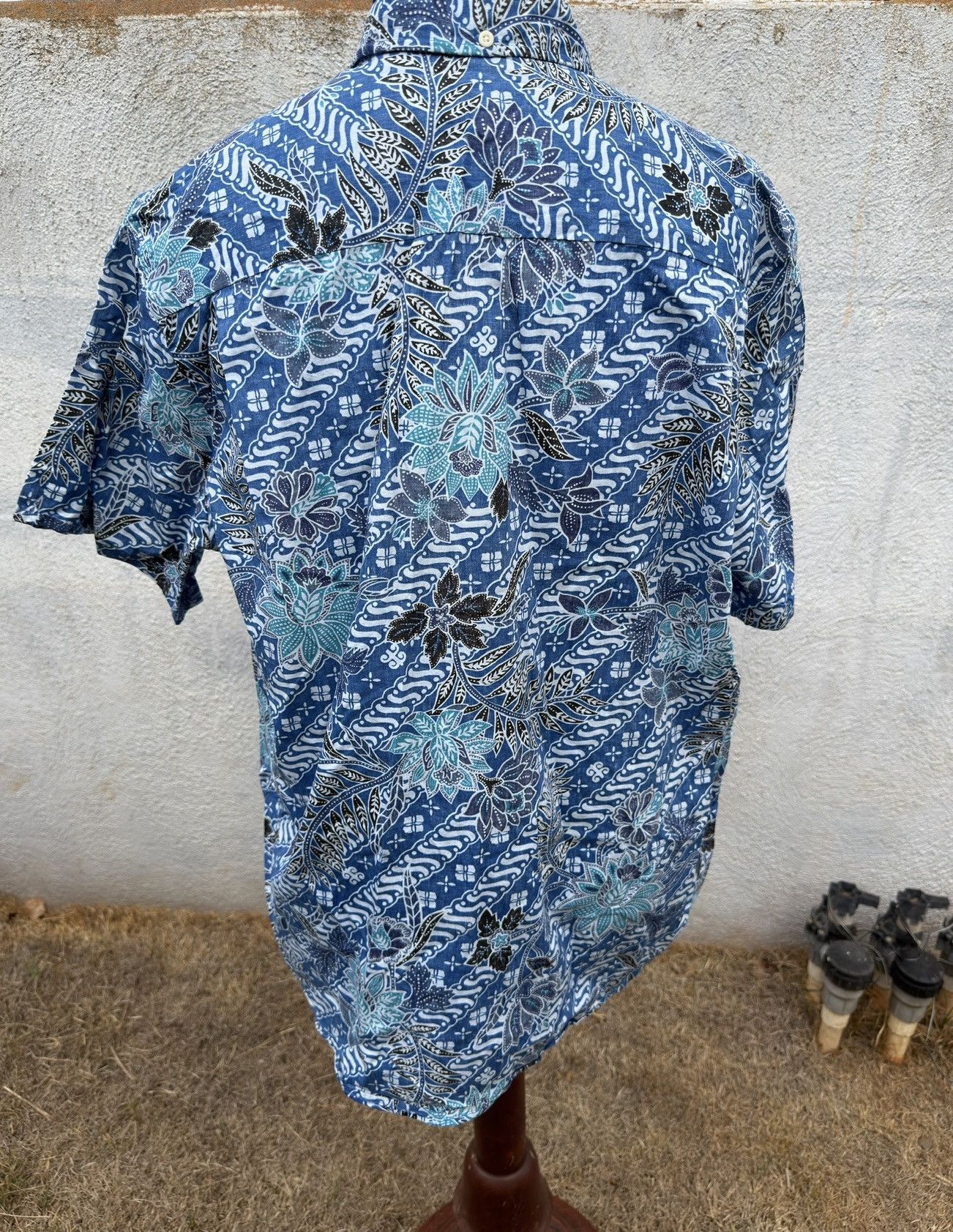 Reyn Spooner PreOwned Reyn Spooner Tailored Fit Hawaiian Men's XXL Blue Size US XXL / EU 58 / 5 - 2 Thumbnail