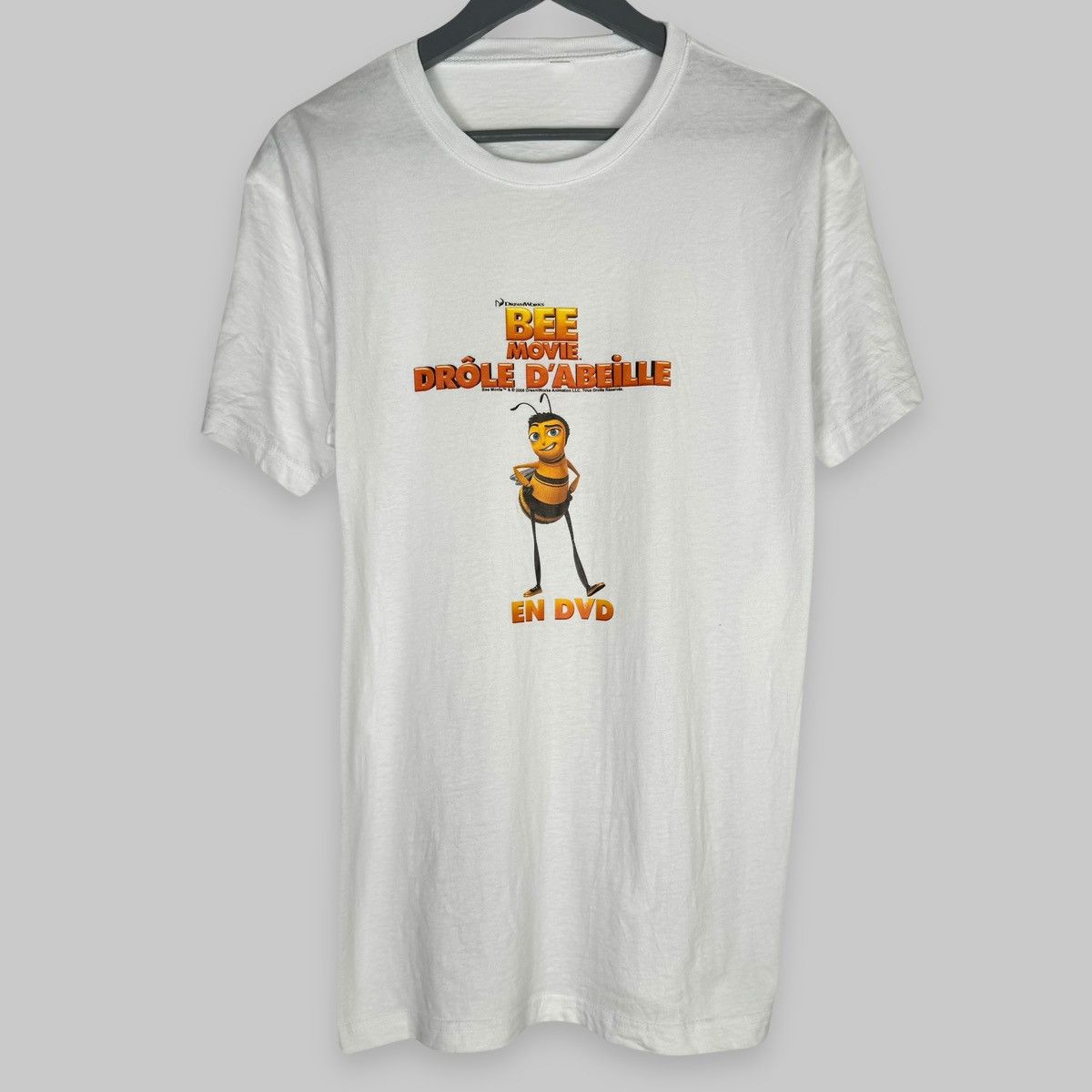 Vintage Vintage Early 00s Bee Movie Euro French Promo T Shirt Size US L / EU 52-54 / 3 - 1 Thumbnail