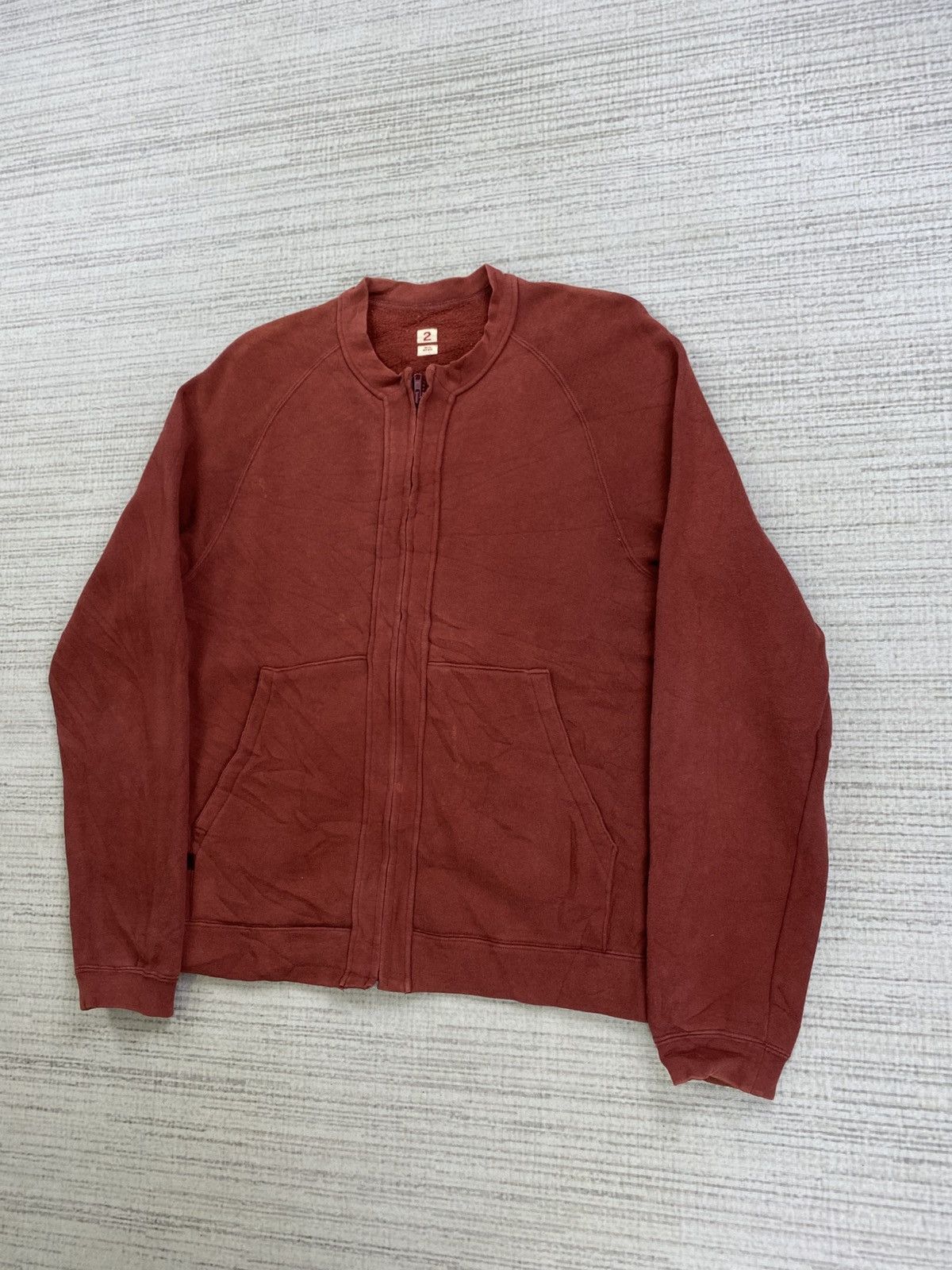 Japanese Brand Vintage Boston Nine Rust Red Zip-Up Front Pockets Jacket Size US M / EU 48-50 / 2 - 4 Thumbnail