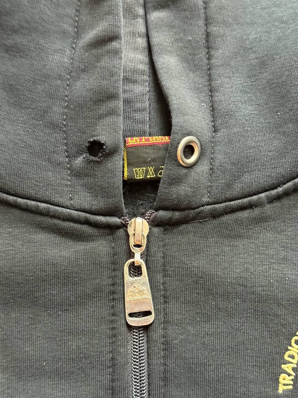 La Martina Vintage Porshe La Martina Black Zip Hoodie Sweatshirt Size US XL / EU 56 / 4 - 22 Thumbnail