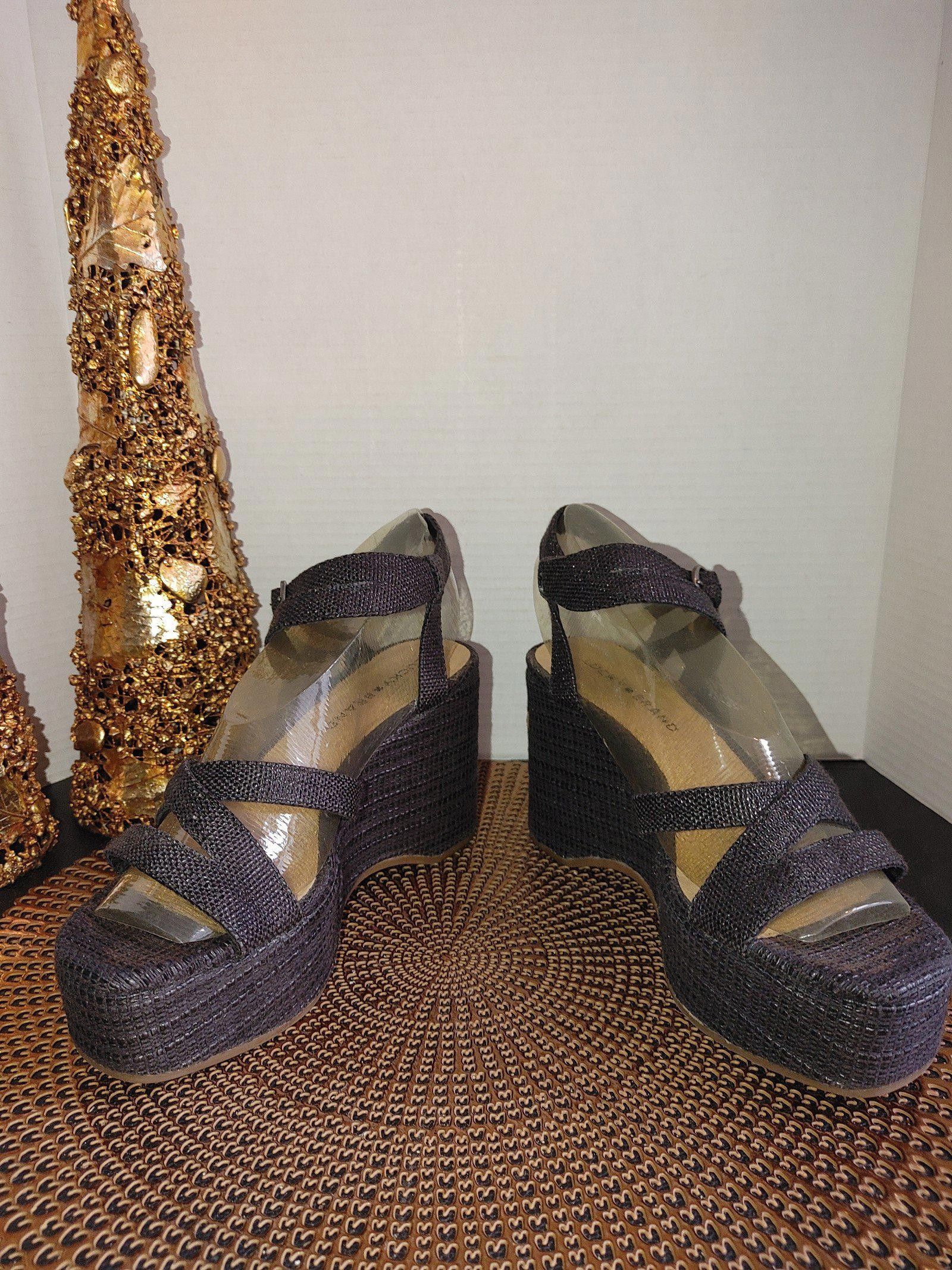 Lucky Brand Lucky Brand Carlisha Wedge Sandals Size 7.5M Size US 7.5 / IT 37.5 - 5 Thumbnail