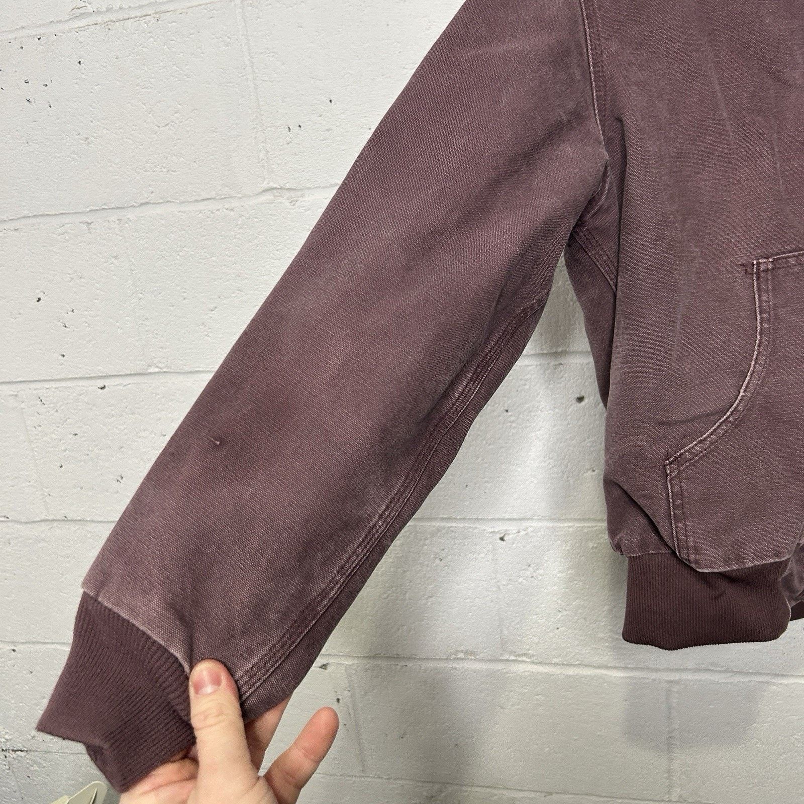 Carhartt Vintage Carhartt Quilted Active Jacket “Deep Plum” WJ130 DPM Size S / US 4 / IT 40 - 5 Thumbnail