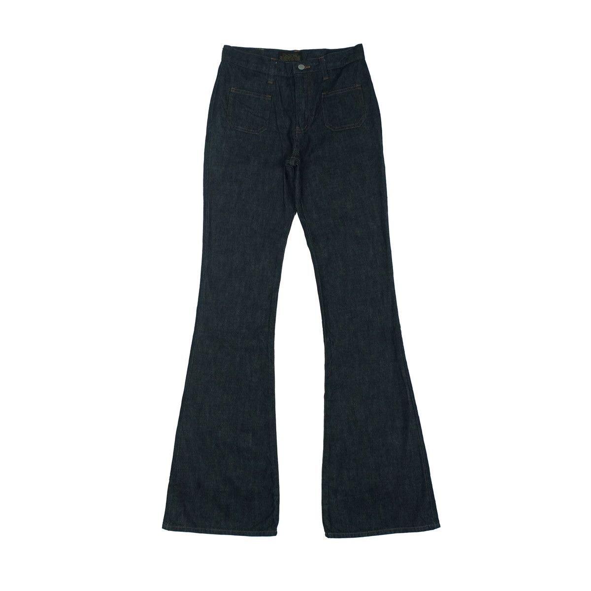 Studio D'Artisan *NoTariff Studio D'Artisan Flare Denim Pants Size 28" / US 6 / IT 42 - 2 Thumbnail