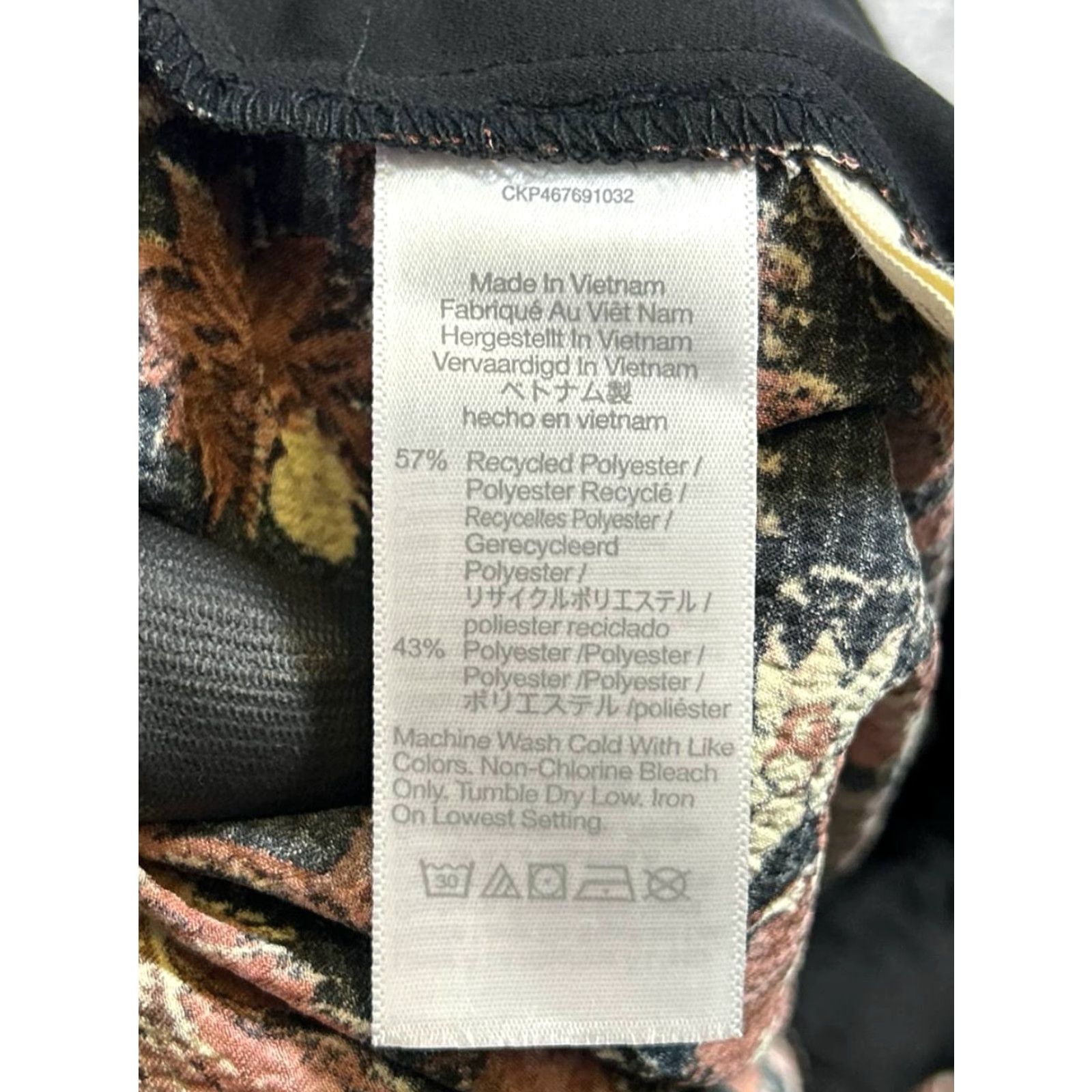 Madewell Madewell Jumpsuit Womens Medium Black Pink Floral New Size 32" / US 10 / IT 46 - 5 Thumbnail