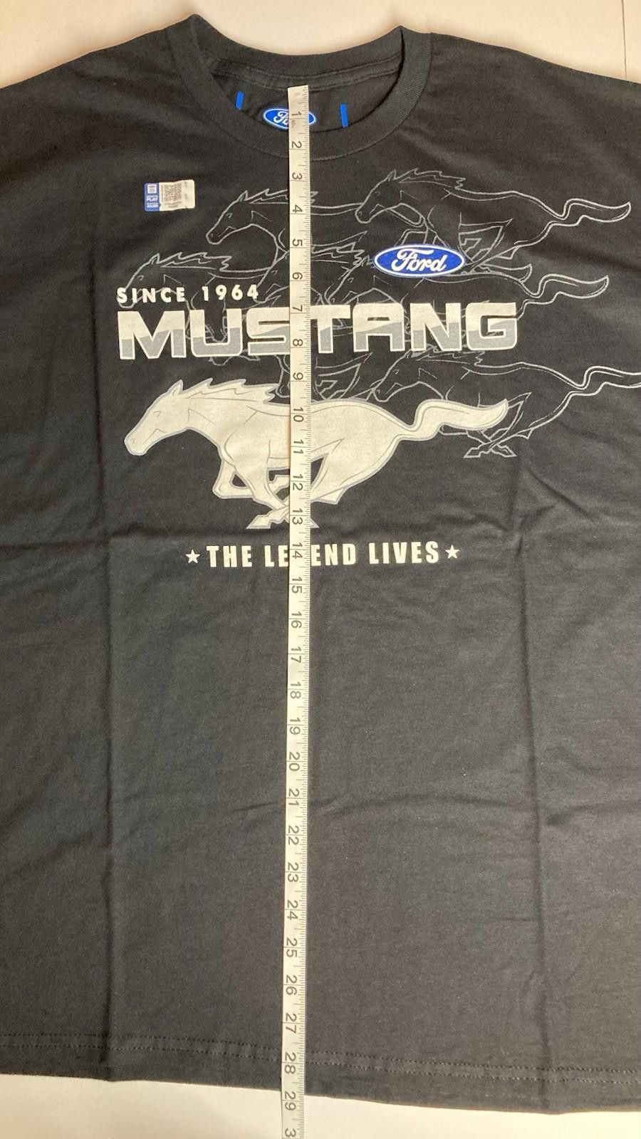 Ford NEW Men’s XL Official Ford Mustang The Legend Lives T-shirt Size US XL / EU 56 / 4 - 5 Thumbnail