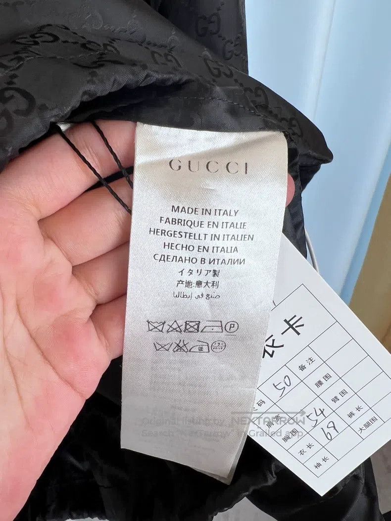 Gucci Gucci Dark pattern full-print hooded zipper jacket Size US M / EU 48-50 / 2 - 5 Thumbnail