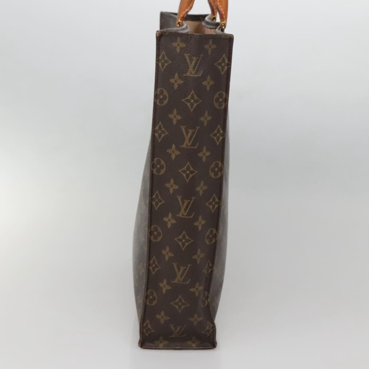 Louis Vuitton LOUIS VUITTON Monogram Sac Plat Hand Bag M51140 Size ONE SIZE - 5 Thumbnail