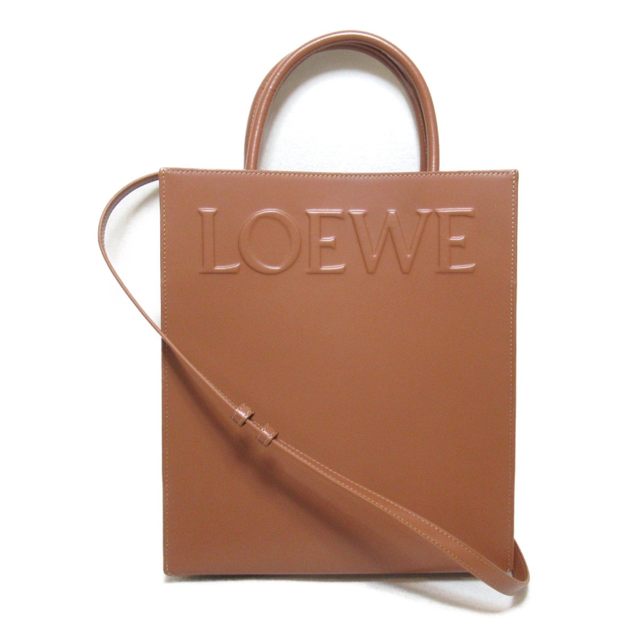 image of Loewe Tote Bag Brown Leather A933R18X142530, Women's