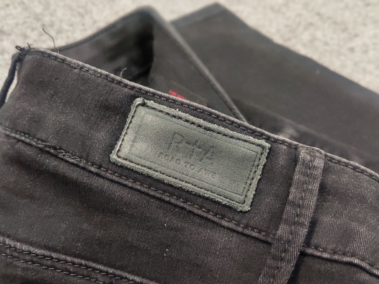 Rta Road To Awe RTA design Black Distressed denim Slim Fit Jeans Size 29" - 15 Thumbnail