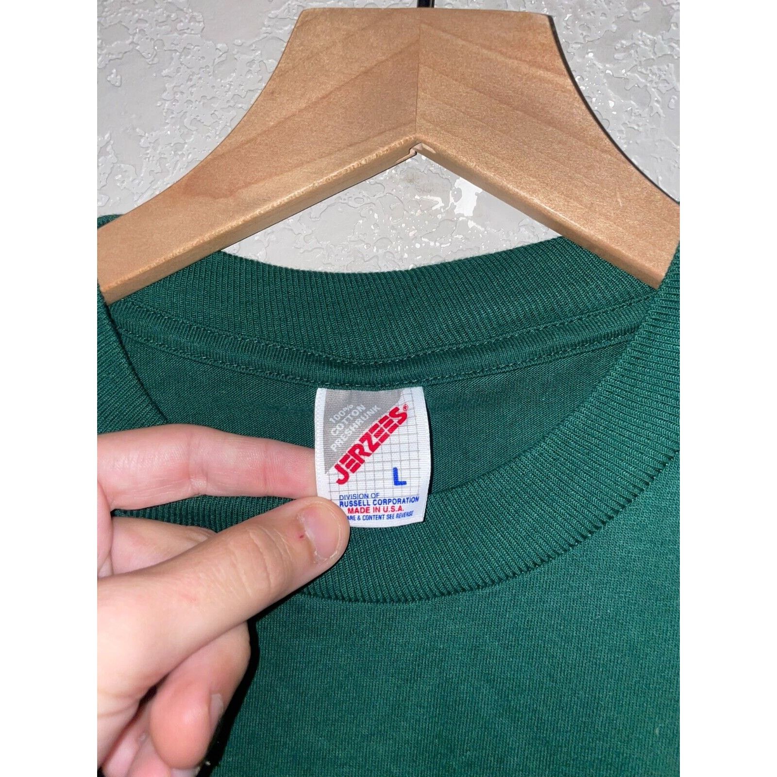 Jerzees Vintage Scottys Castle Shirt Death Valley Green Tee VTG 90s Size US L / EU 52-54 / 3 - 8 Thumbnail