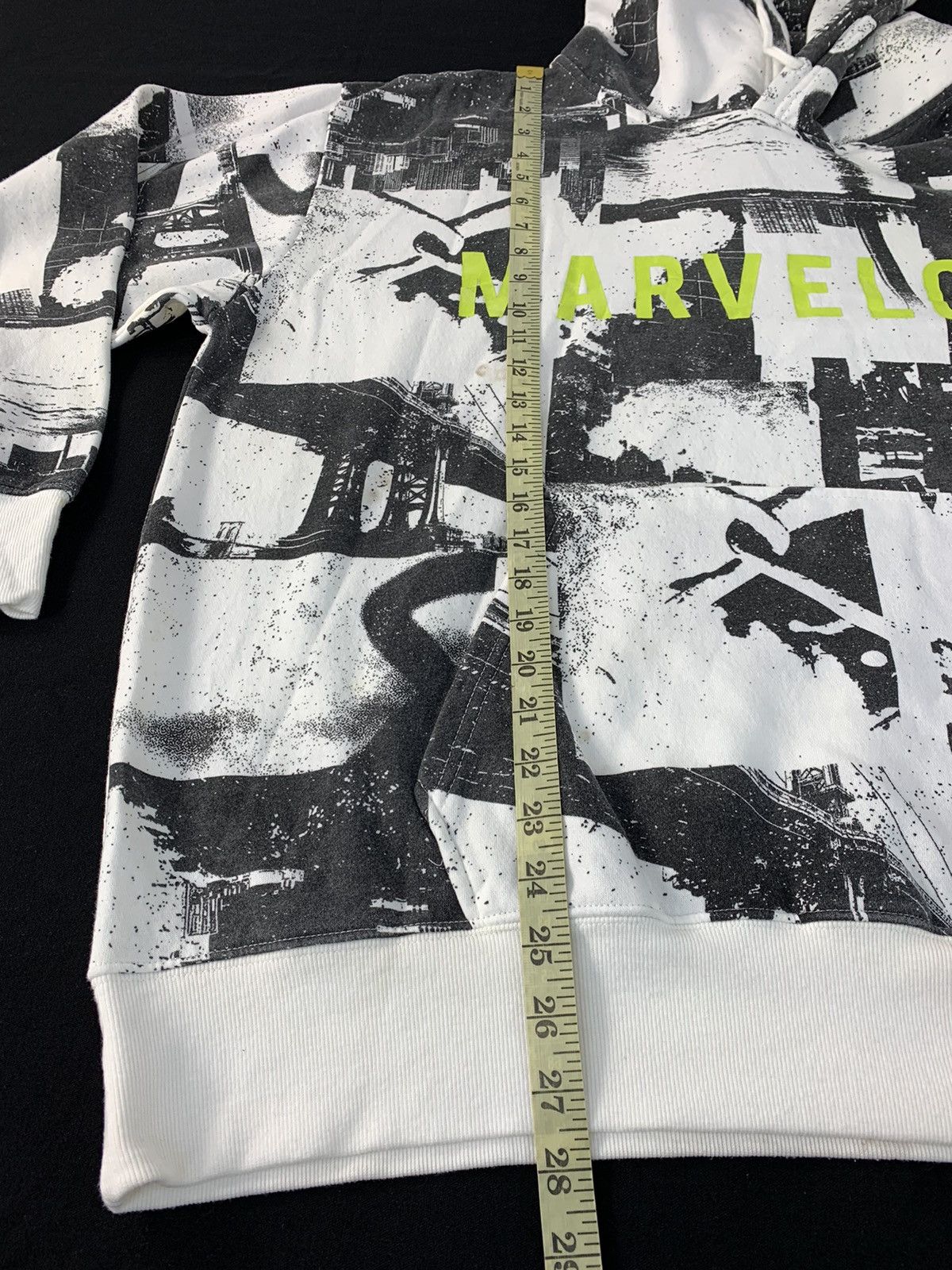 Japanese Brand Hype Marvelous All Over Printed Design Hoodies Streetwear Size US XXL / EU 58 / 5 - 9 Thumbnail