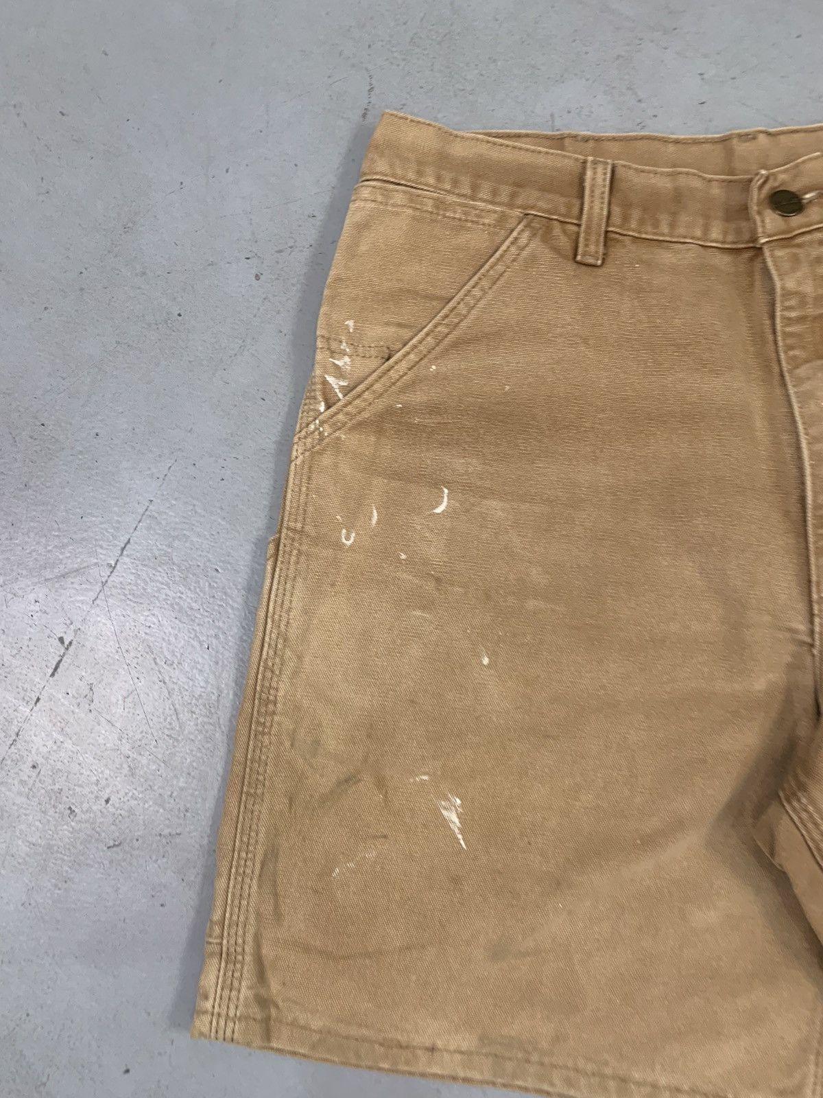 Carhartt Vintage Carhartt B25 BRN carpenter short Size US 32 / EU 48 - 3 Thumbnail