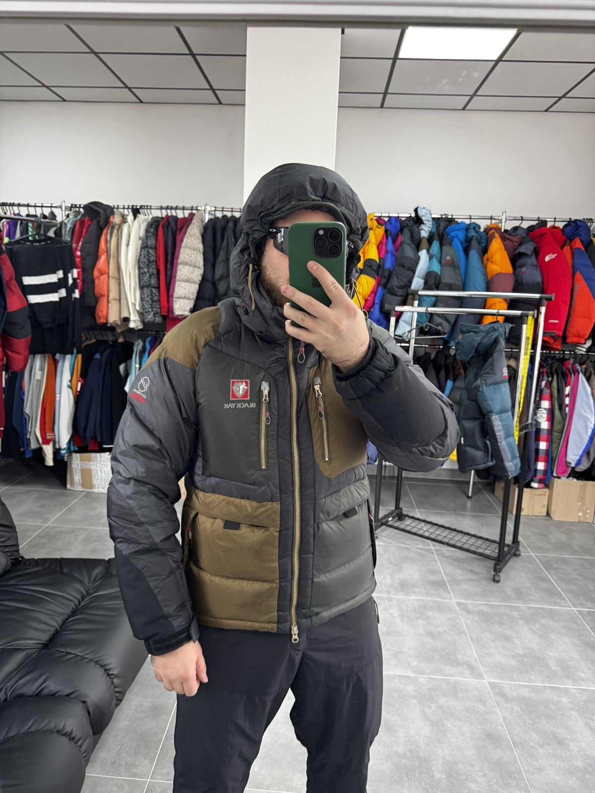 BLACKYAK Black Yak Namaste Extreme Peak Puffer Down Jacket Gorpcore Size US S / EU 44-46 / 1 - 2 Thumbnail