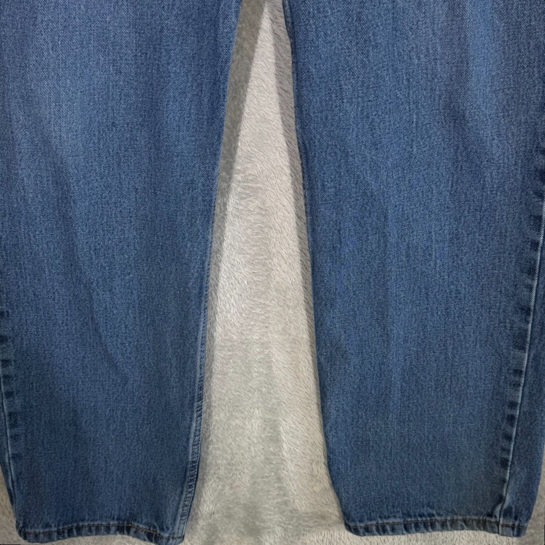 Levi's VINTAGE Levi’s 550 Jeans Men’s 36 x 32 Blue Denim Mid Rise Relaxed Straight Leg Jeans Size US 36 / EU 52 - 5 Thumbnail