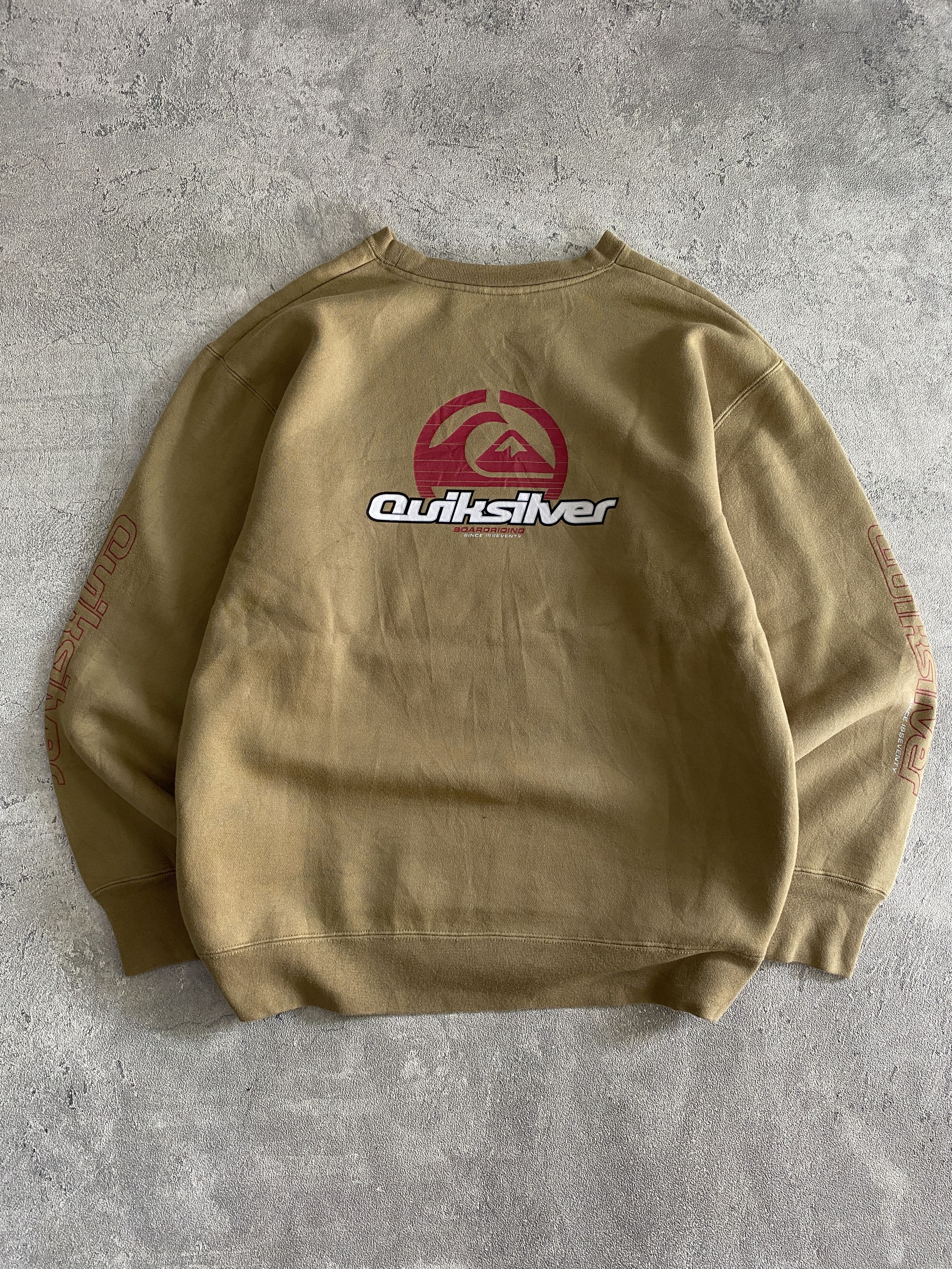 Quiksilver Y2K Quiksilver Quad Hit Sweatshirts Size US M / EU 48-50 / 2 - 2 Thumbnail