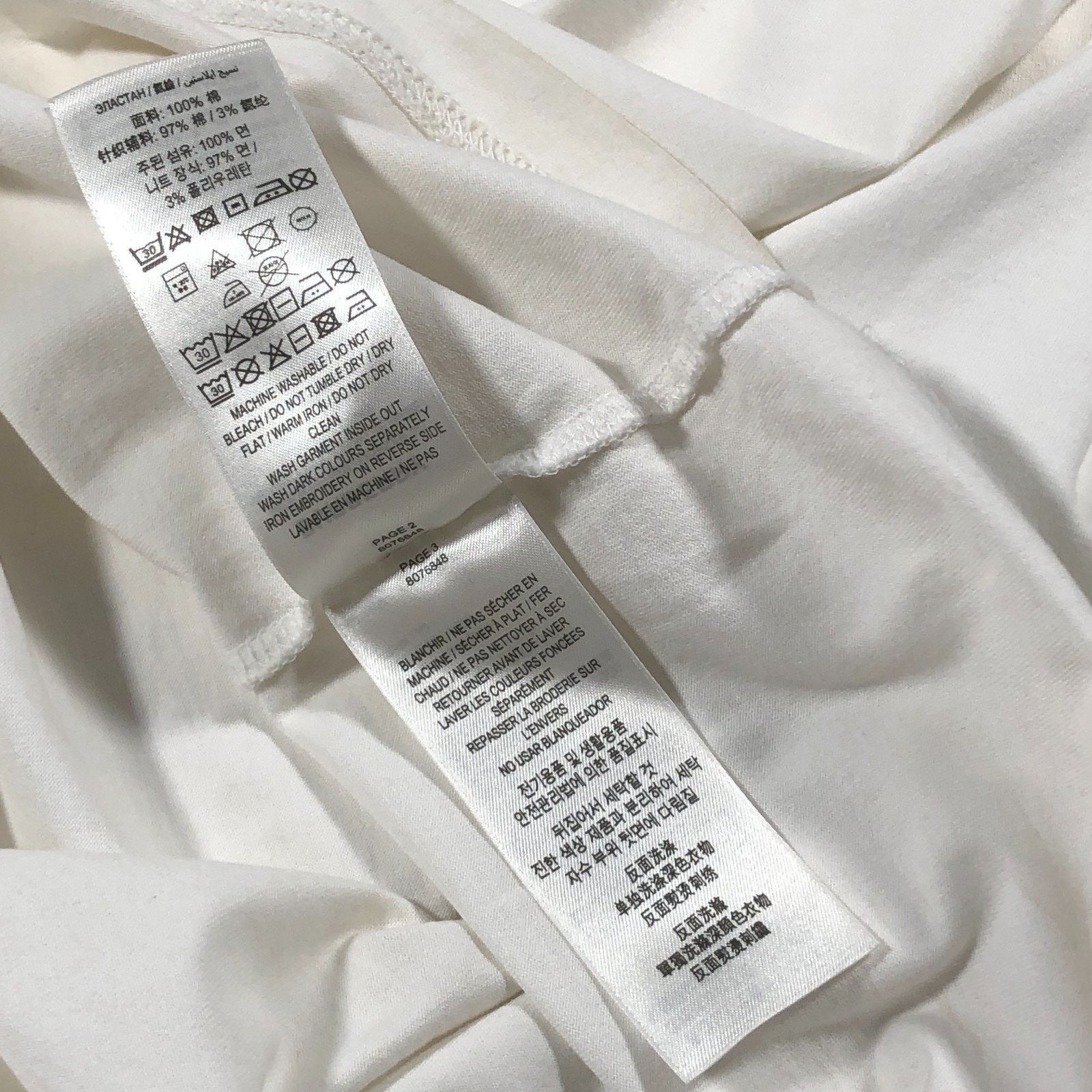 Burberry Burberry Halfhorse Embroidered Logo White Tee T Shirt XXL Size US XXL / EU 58 / 5 - 6 Thumbnail