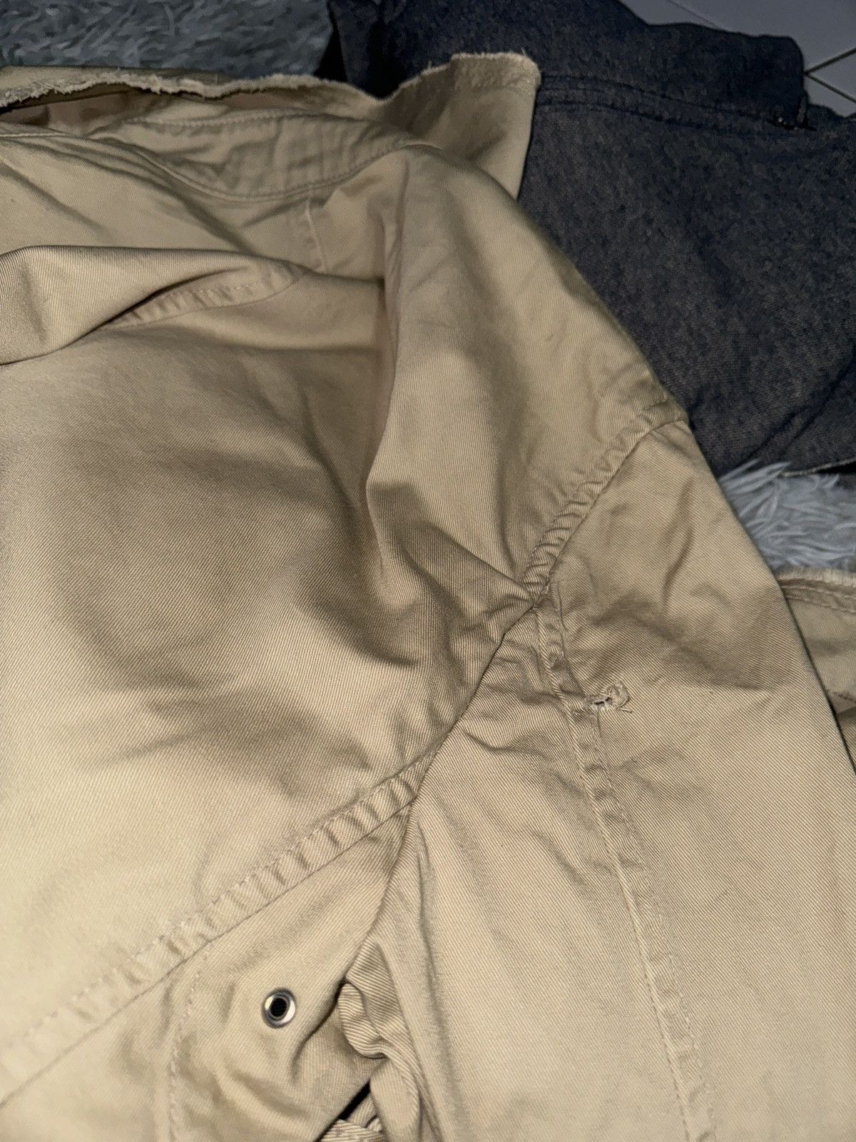 Japanese Brand × PPFM Vintage PPFM Trash Design Trench Coat Size US M / EU 48-50 / 2 - 10 Thumbnail