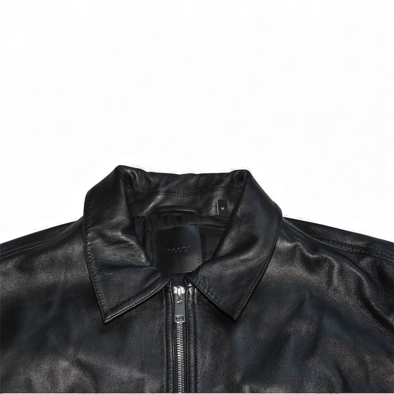 Theory Theory Black Leather Jacket – Size M – Like New Size US M / EU 48-50 / 2 - 2 Thumbnail