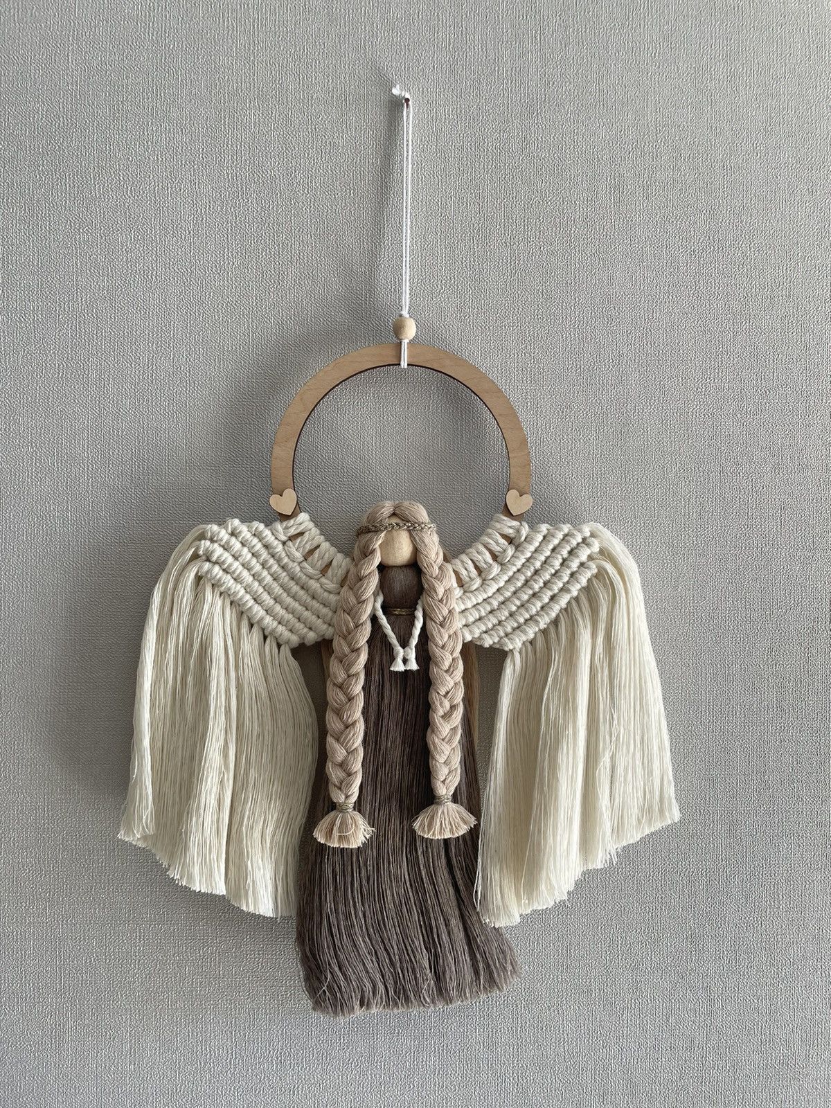 Handmade Knitted dolls-angels handmade Ukrainian amulet scandinavian Size ONE SIZE - 1 Thumbnail