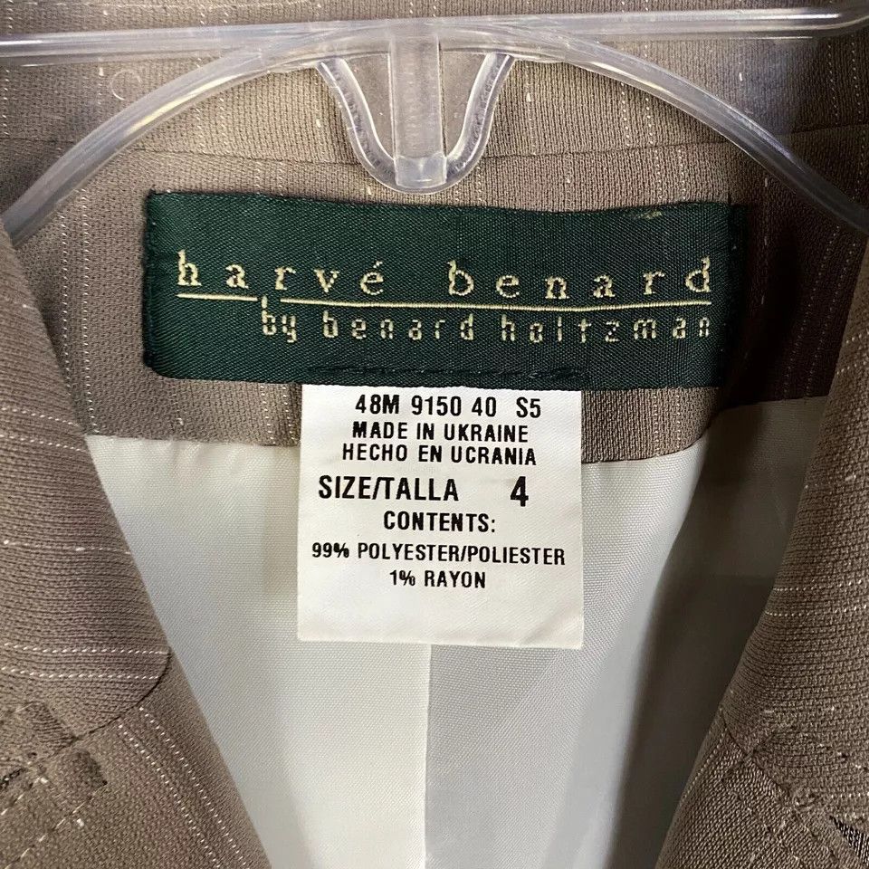 Harve Benard Harve Benard Blazer Women's Size 4 Suit Formal 4 Buttons Size S / US 4 / IT 40 - 2 Thumbnail