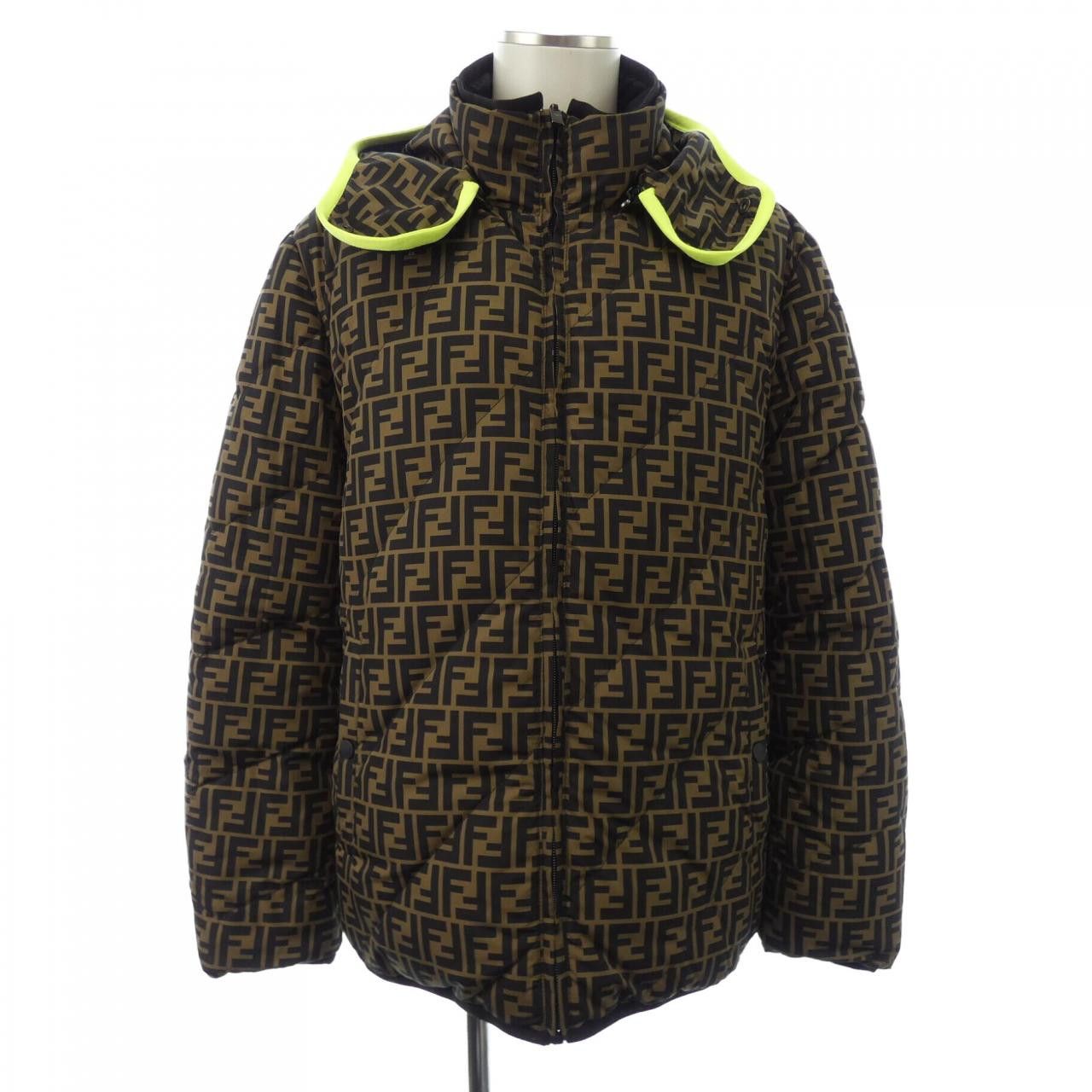 Fendi Fendi Fendi Down Jacket Textile Outerwear FAA634 A8J6 DUTY FREE for USA Size ONE SIZE - 1 Thumbnail