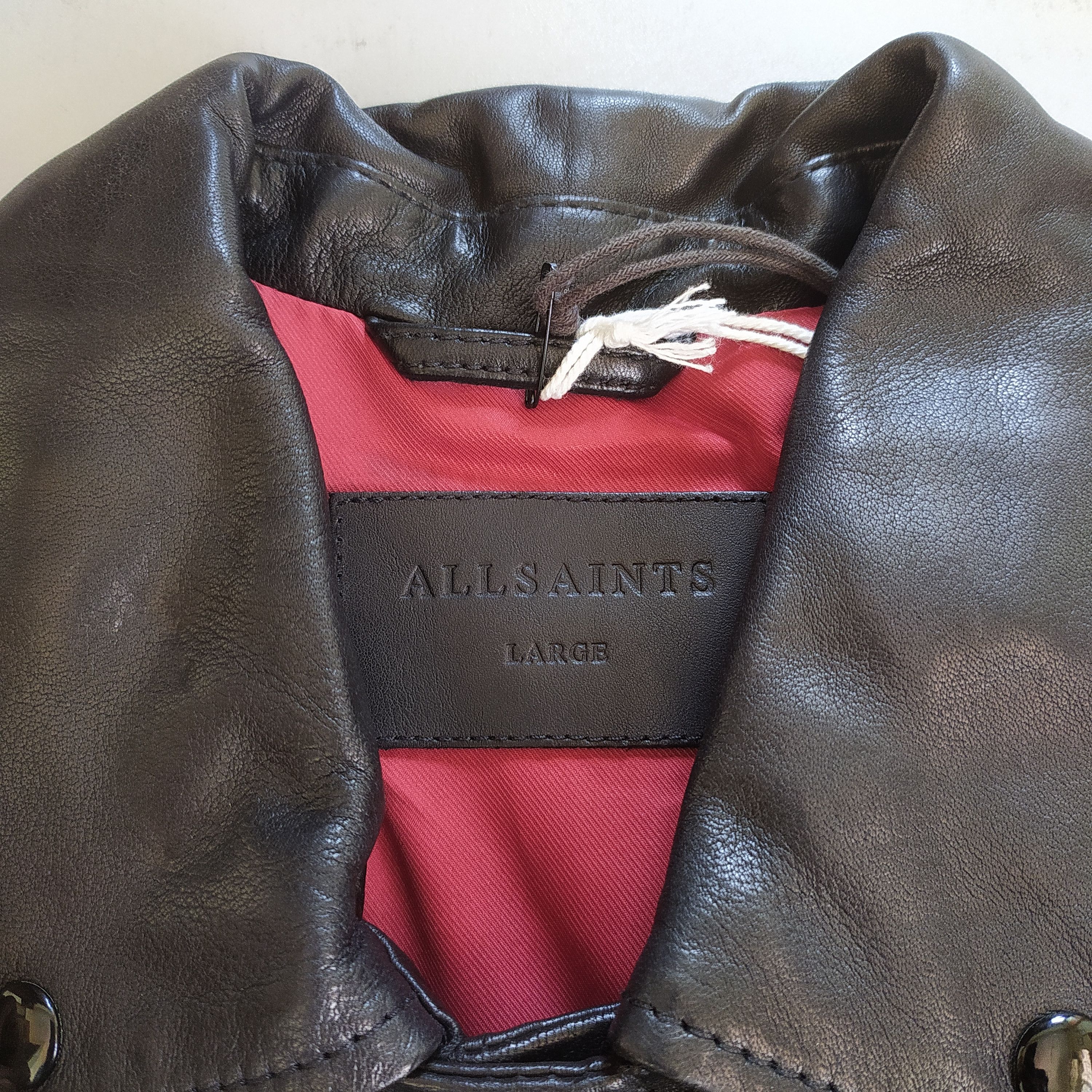Allsaints ALLSAINTS Bolt Biker Leather Jacket Free Shipping FTP/9023 Size US L / EU 52-54 / 3 - 10 Thumbnail