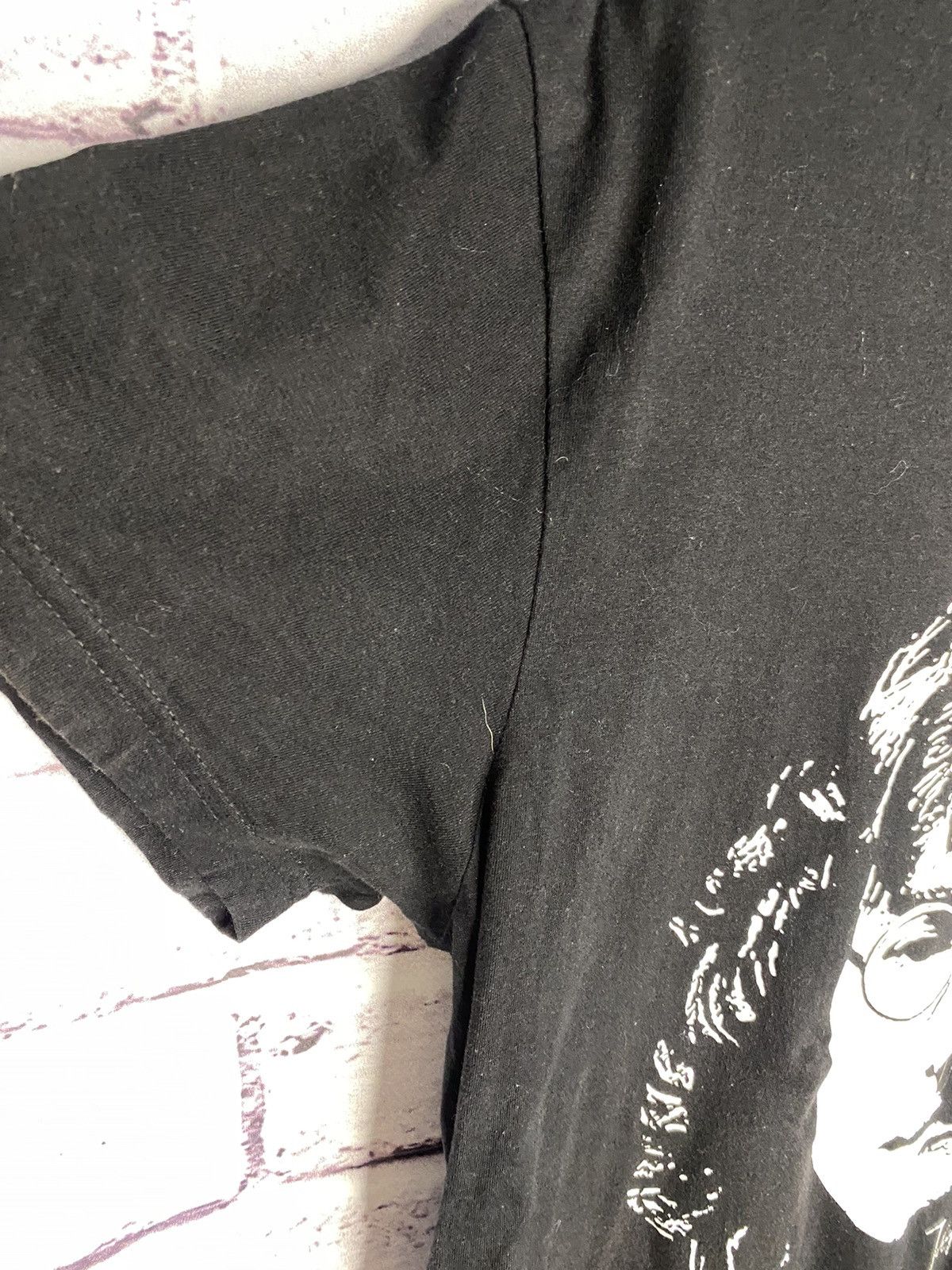 Vintage Mens T-Shirt Vintage John Lennon Overprint logo Tee Size US L / EU 52-54 / 3 - 3 Thumbnail