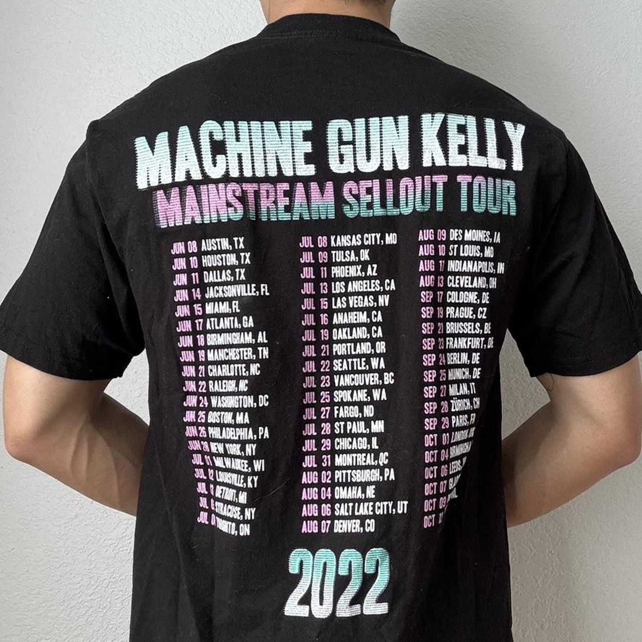 Band Tees × Rap Tees Machine Gun Kelly Band Graphics Black Heavyweight Tee Shirt Size US L / EU 52-54 / 3 - 4 Thumbnail