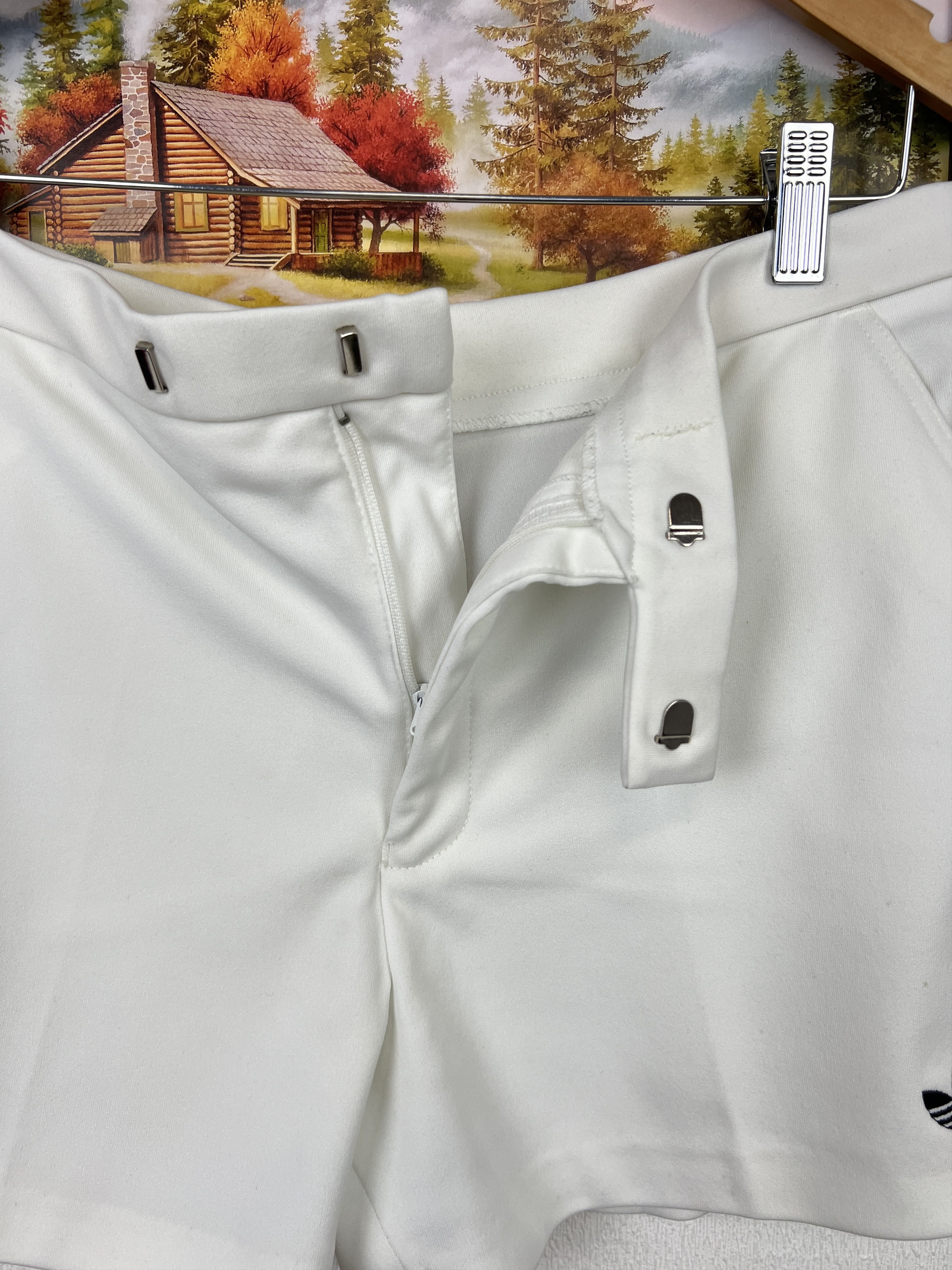 Adidas Vintage 90's Adidas Woman White Tennis Shorts Sport XL Size 36" / US 14 / IT 50 - 8 Thumbnail