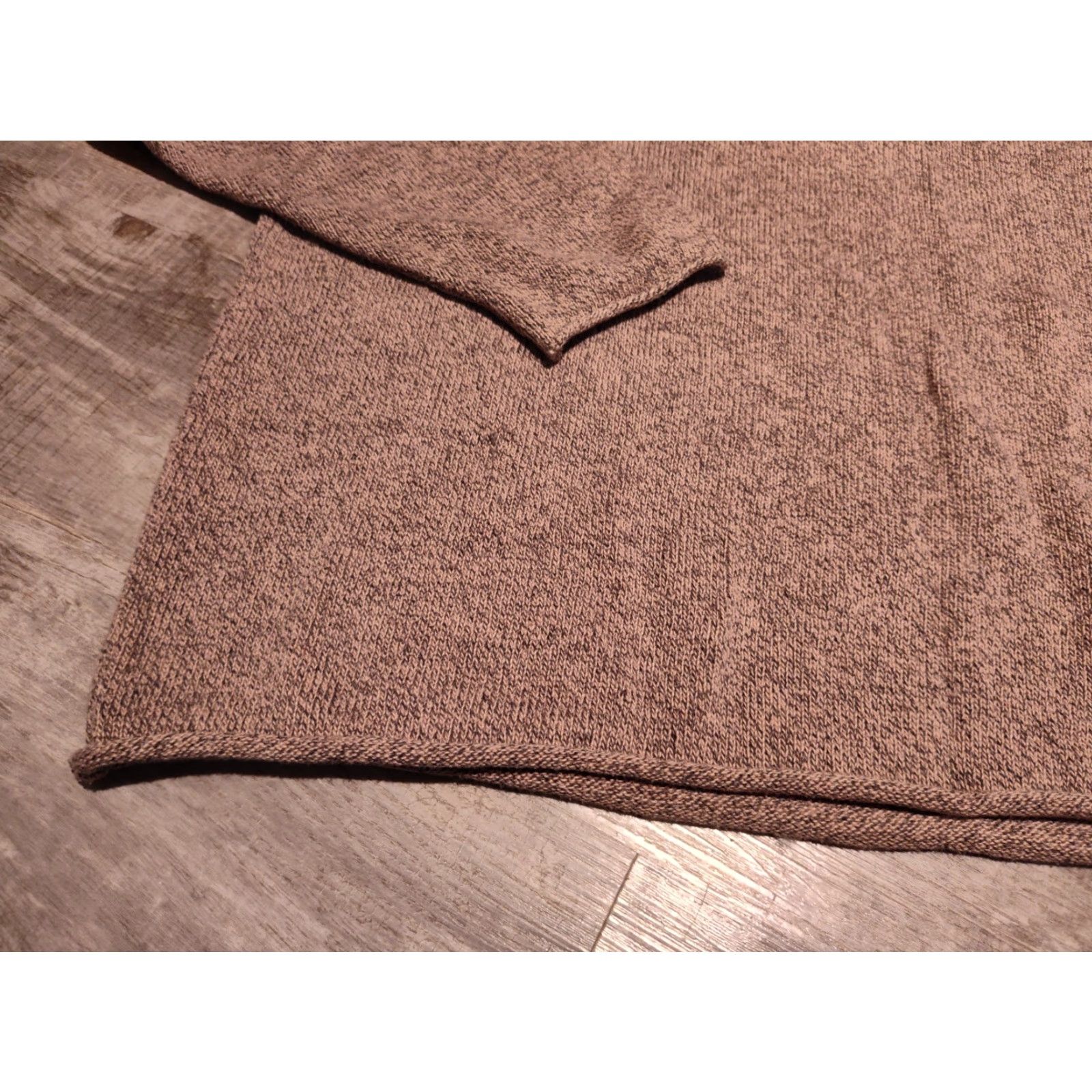 Vintage VINTAGE St. John's Bay Knit Sweater Mens XXL Beige 90s USA Made Crew Neck Raw Hem Lightweight/Heavyweight Knit Pullover (All Seasons) Regular Fit Size US XXL / EU 58 / 5 - 6 Thumbnail