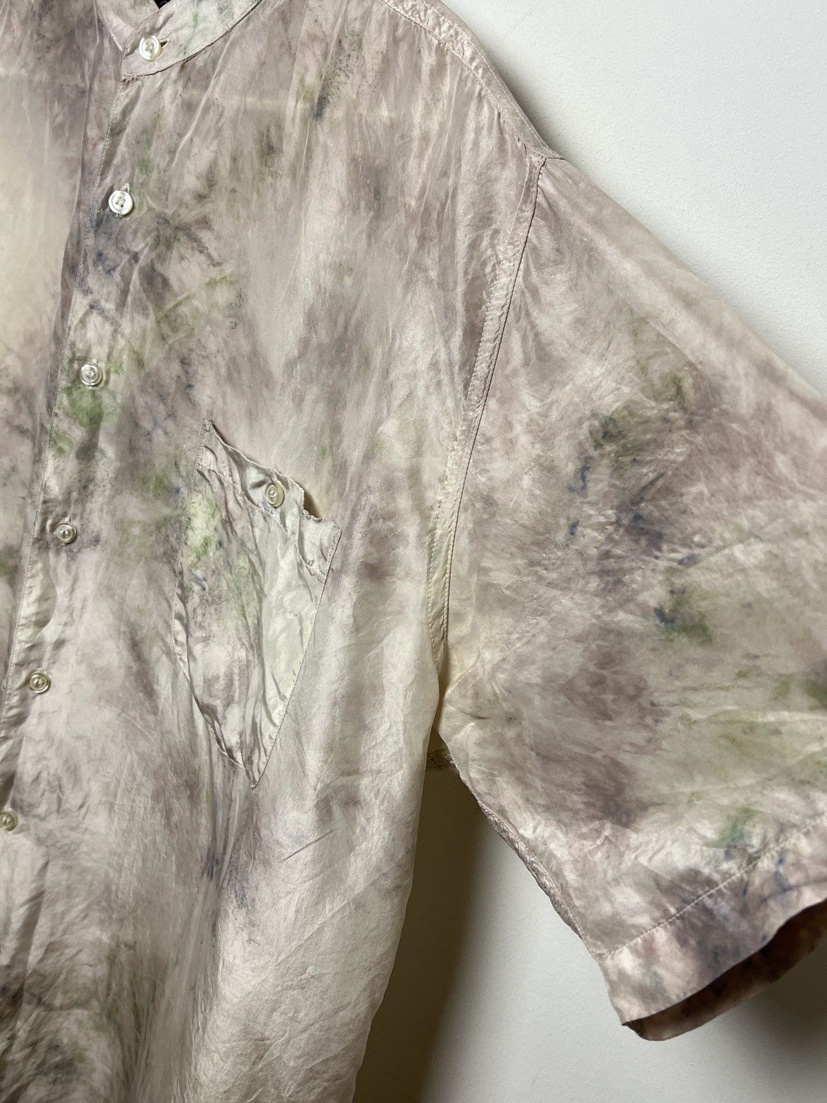 Seditionaries silk shimmer vintage tie dye shirt Size US L / EU 52-54 / 3 - 4 Thumbnail