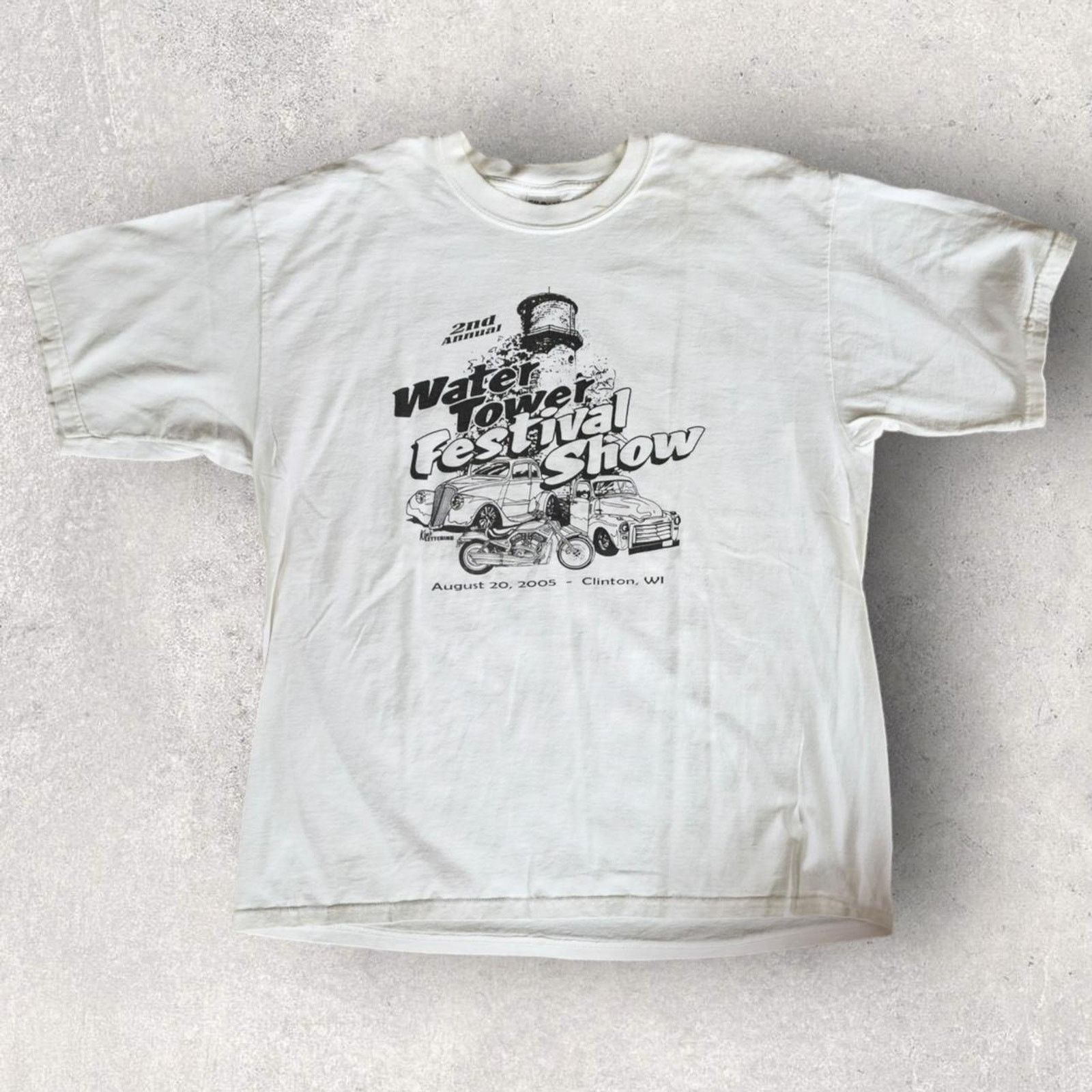 Vintage Vintage 2005 Water Tower Festival Show T-Shirt Size US XL / EU 56 / 4 - 1 Thumbnail