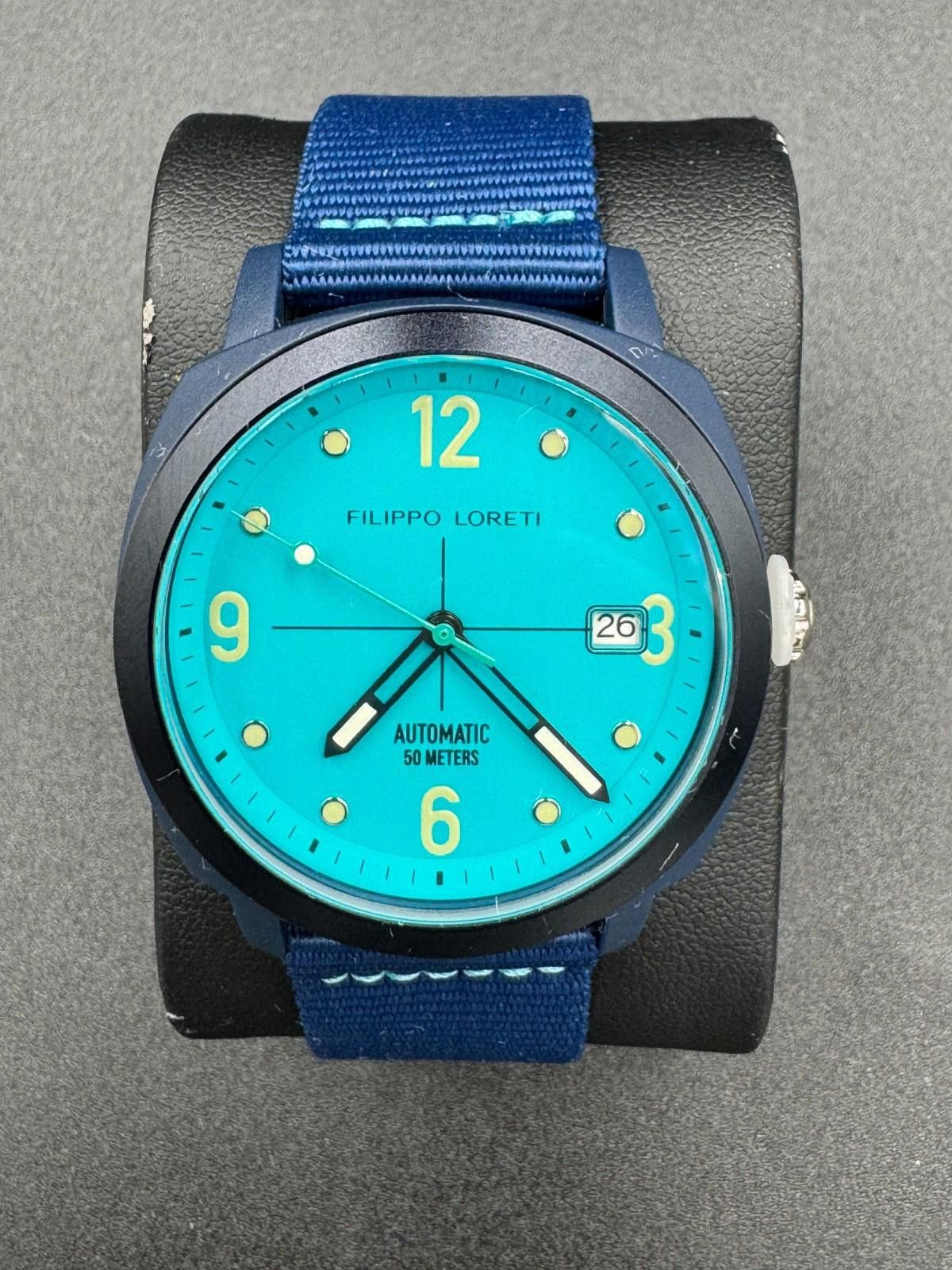 Other Filippo Loreti Folgore Ocean Automatic Turquoise Dial Recycl Size ONE SIZE - 1 Thumbnail