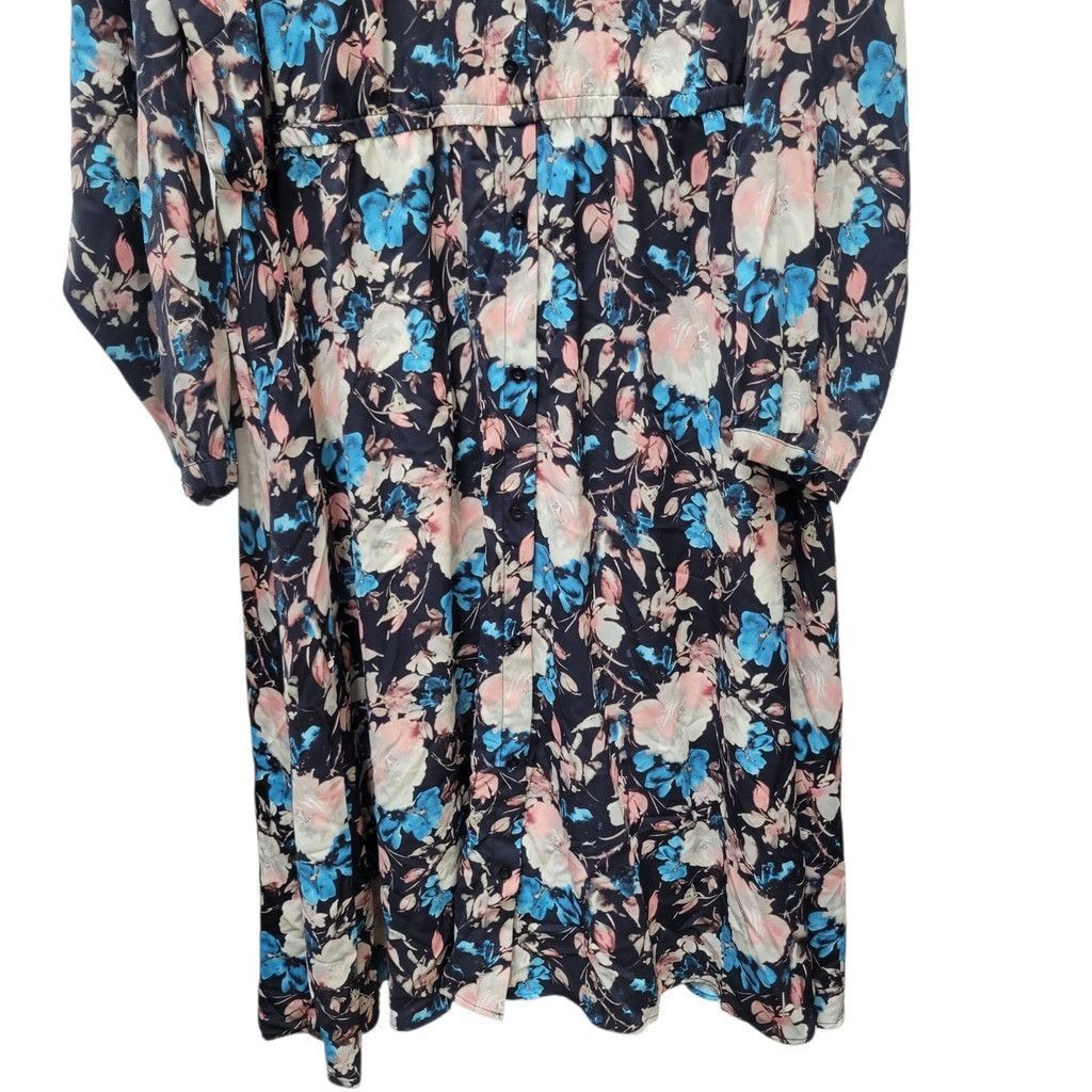 Torrid Torrid Women's Midi Floral Flare Long-Sleeves Dress Size 4 Size S / US 4 / IT 40 - 5 Thumbnail