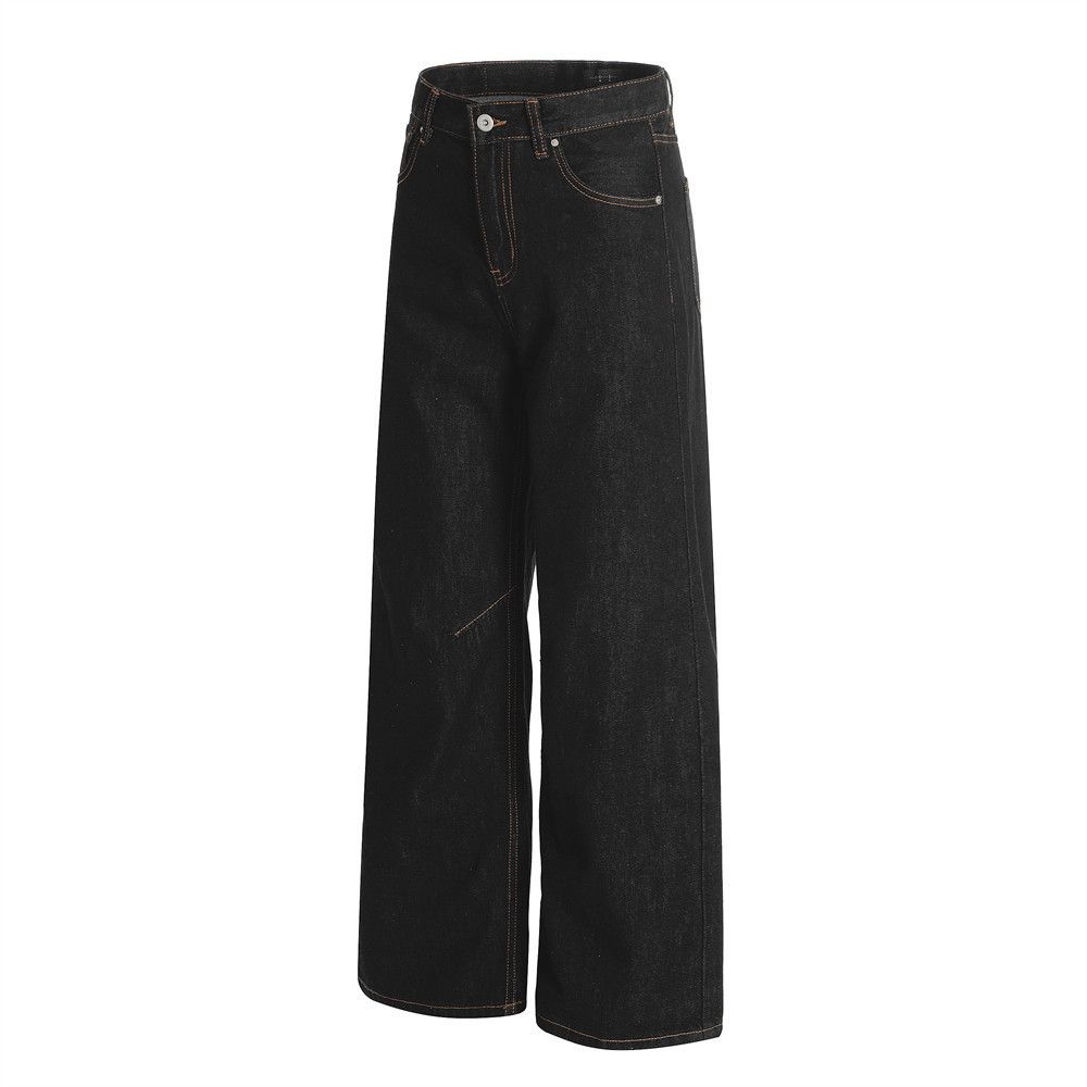 Japanese Brand × Jean Street men's contrast color pocket straight casual jeans Size US 32 / EU 48 - 3 Thumbnail