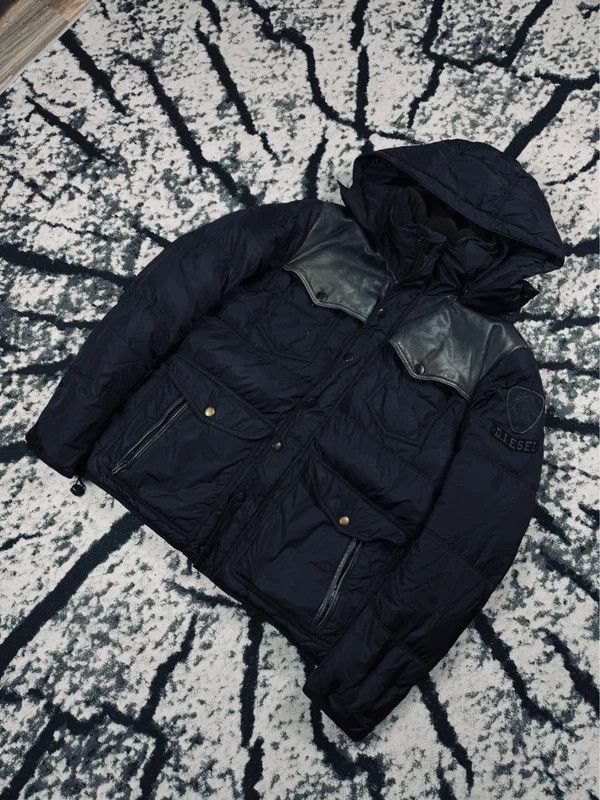 Diesel Diesel puffer jacket black logo XL Size US XL / EU 56 / 4 - 2 Thumbnail