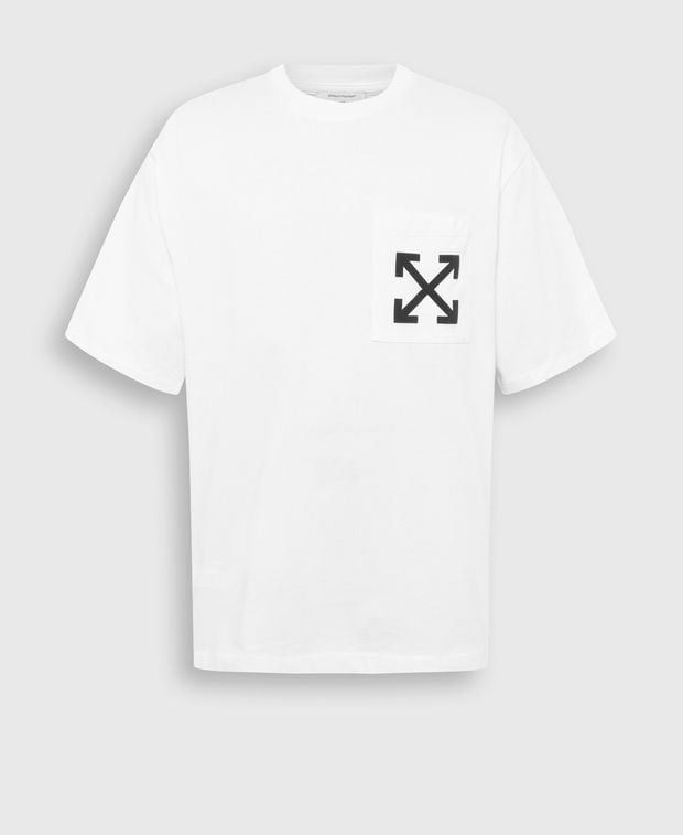 Off-White Crew neck t-shirt Size US S / EU 44-46 / 1 - 1 Thumbnail