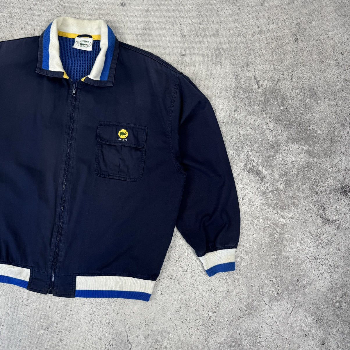 Lacoste × Vintage Vintage Lacoste Izod 90s Tennis Bomber Jacket Size US L / EU 52-54 / 3 - 6 Thumbnail