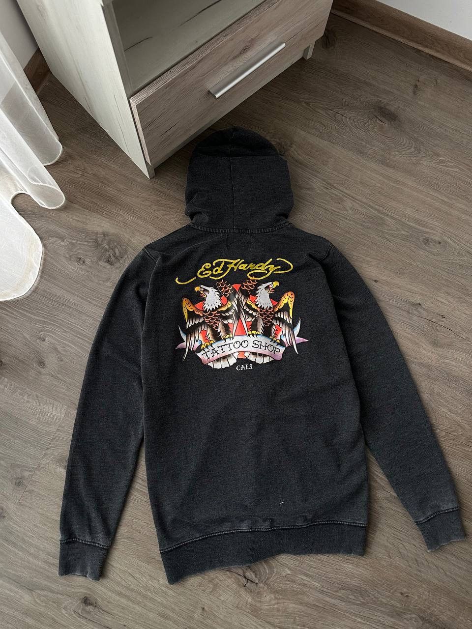 Christian Audigier × Ed Hardy × Vintage Vintage Ed Hardy Christian Audigier Style Hoodie Size US L / EU 52-54 / 3 - 9 Thumbnail