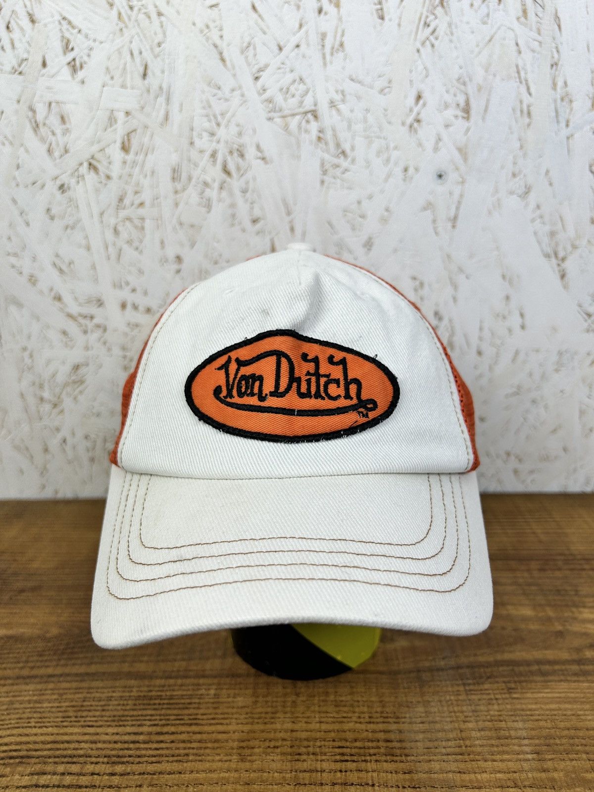 Christian Audigier Vintage Von Dutch Y2K Trucker Cap Hat By Audigier OS Size ONE SIZE - 1 Thumbnail