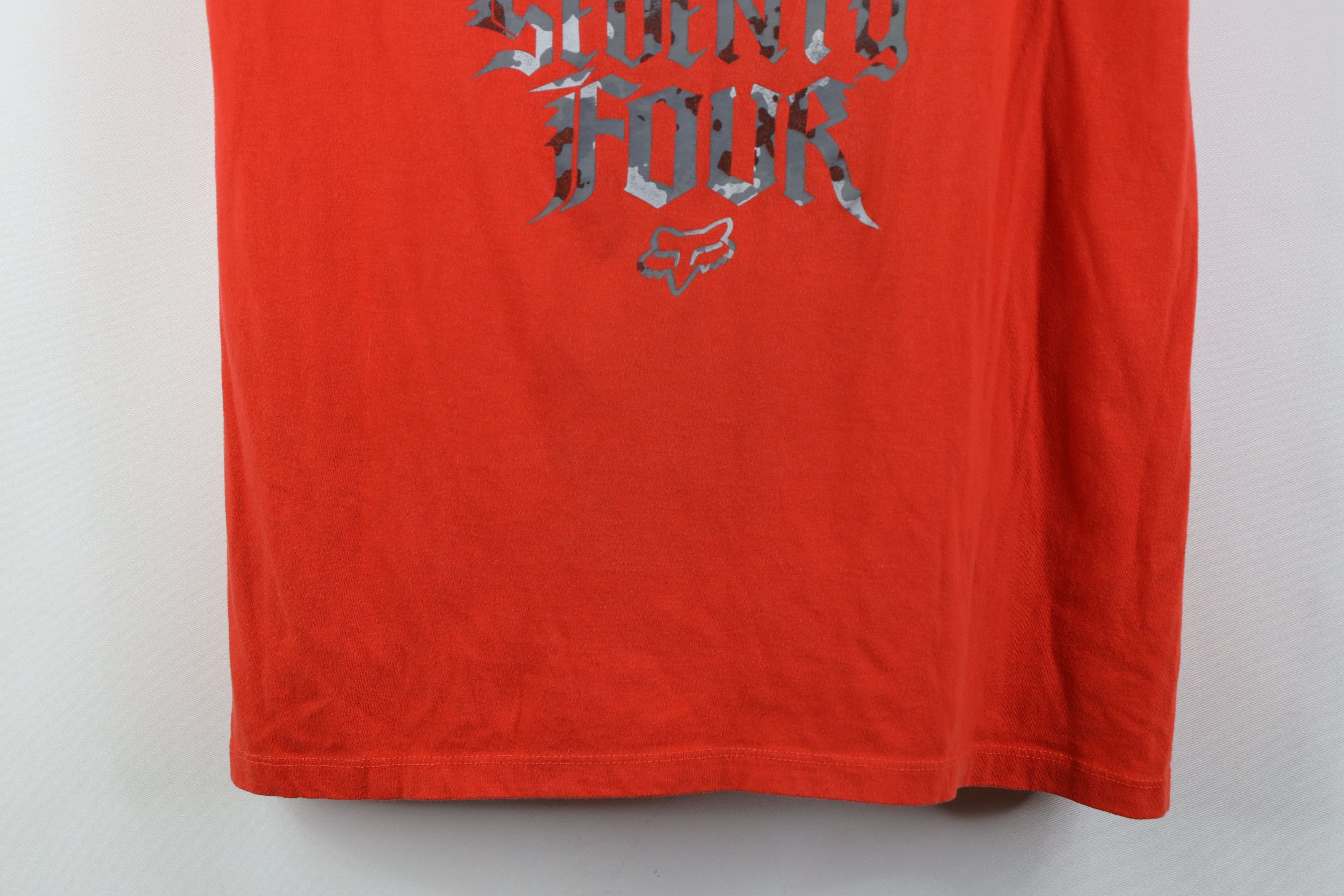 Fox Racing Vintage Y2K Fox Racing Spell Out Camouflage T-Shirt Red Size US M / EU 48-50 / 2 - 15 Thumbnail