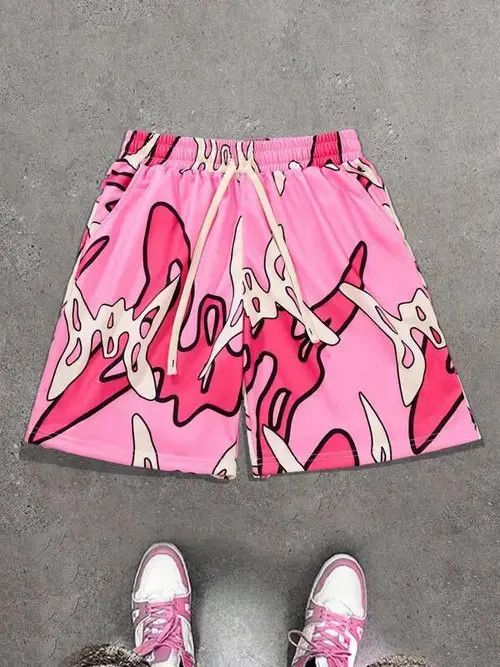 Other Kawasaki x Kida Melted unique Y2K Drip shorts Size US 32 / EU 48 - 8 Thumbnail