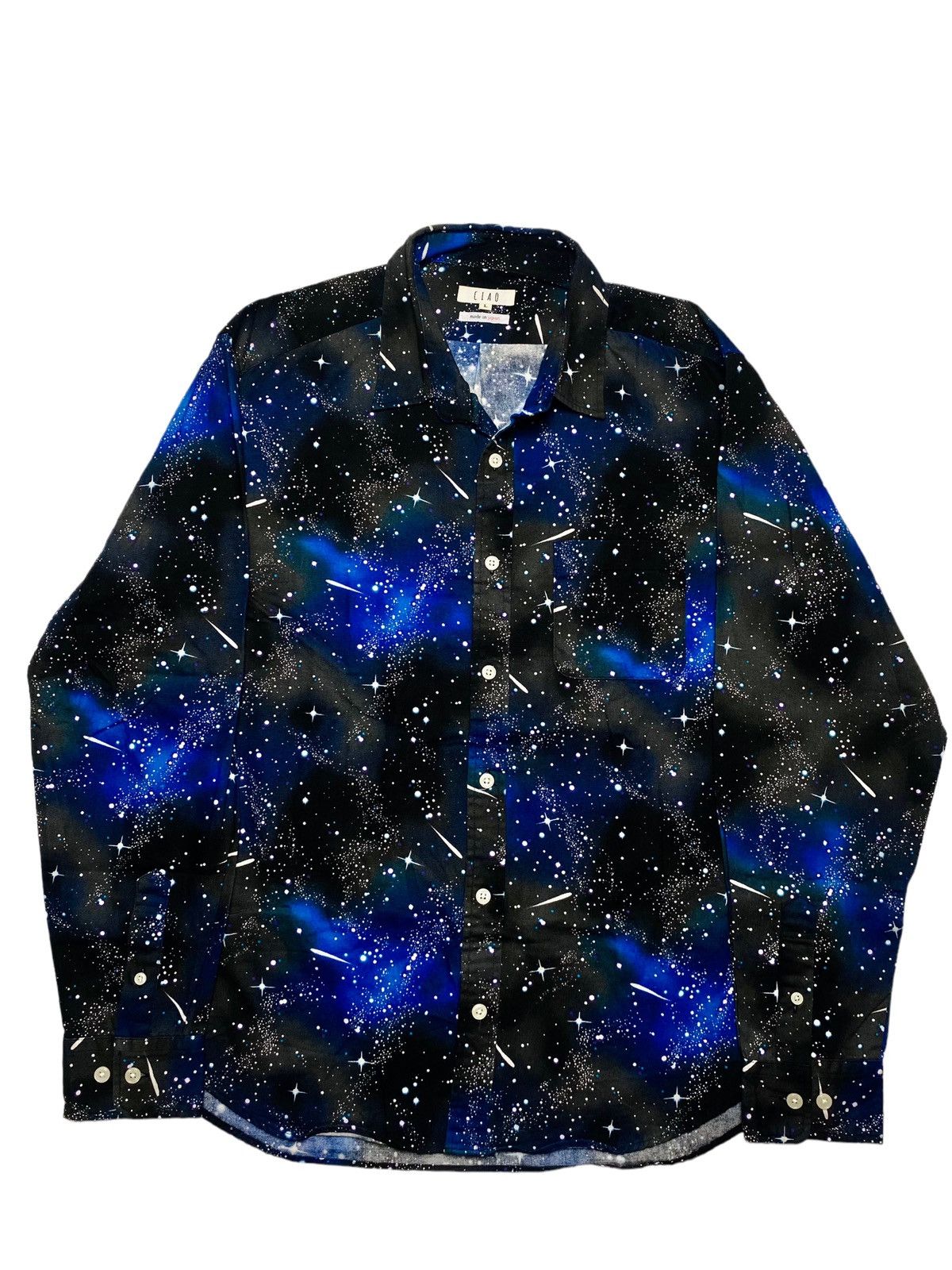 Ciaopanic 2000s Ciao - Fallen Stars Galaxy Button Shirt Size US L / EU 52-54 / 3 - 1 Thumbnail